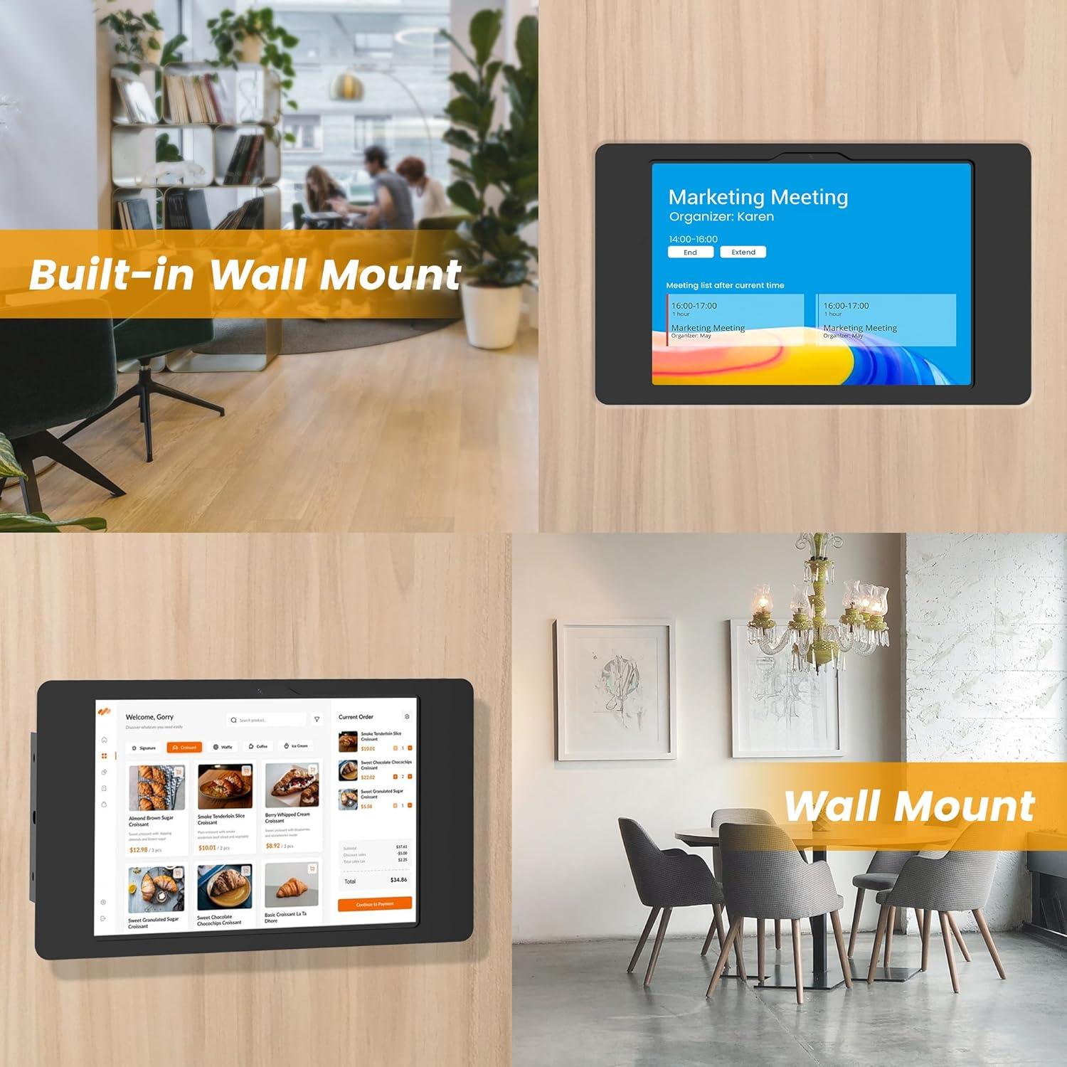 Soporte de Pared para Tablet BEELTA BSW401BA Metal VESA