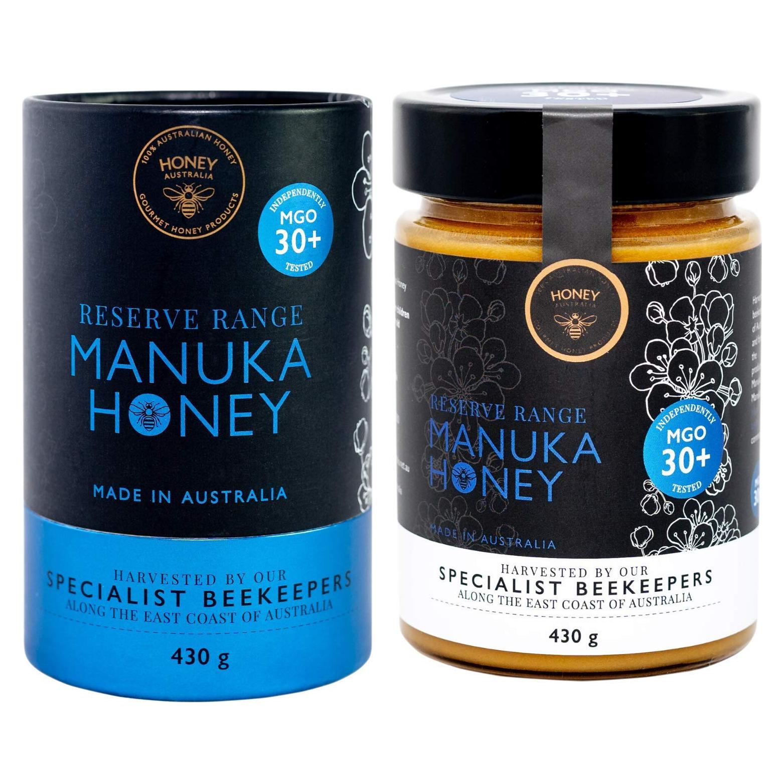 Miel Manuka Cruda Honey Australia MGO 30+ 430 g