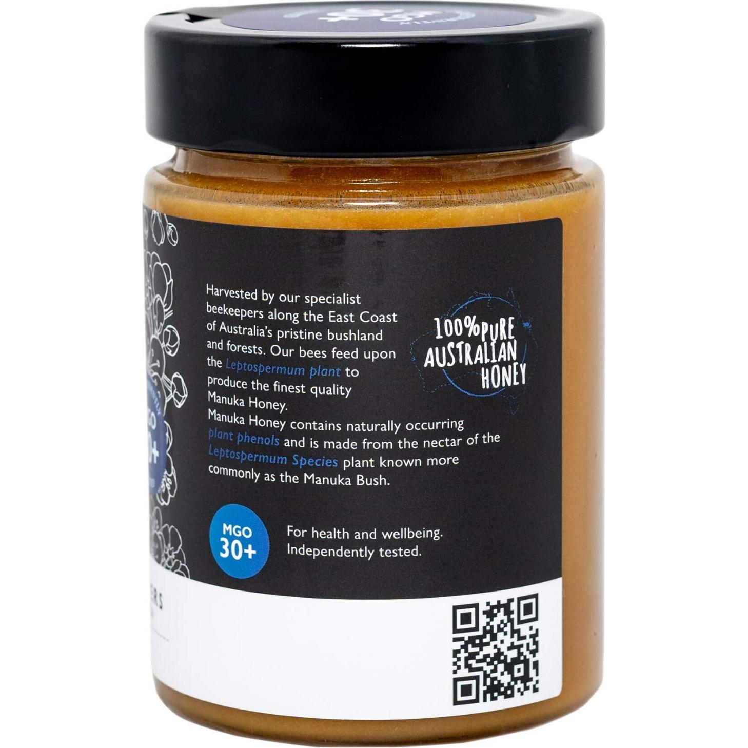 Miel Manuka Cruda Honey Australia MGO 30+ 430 g