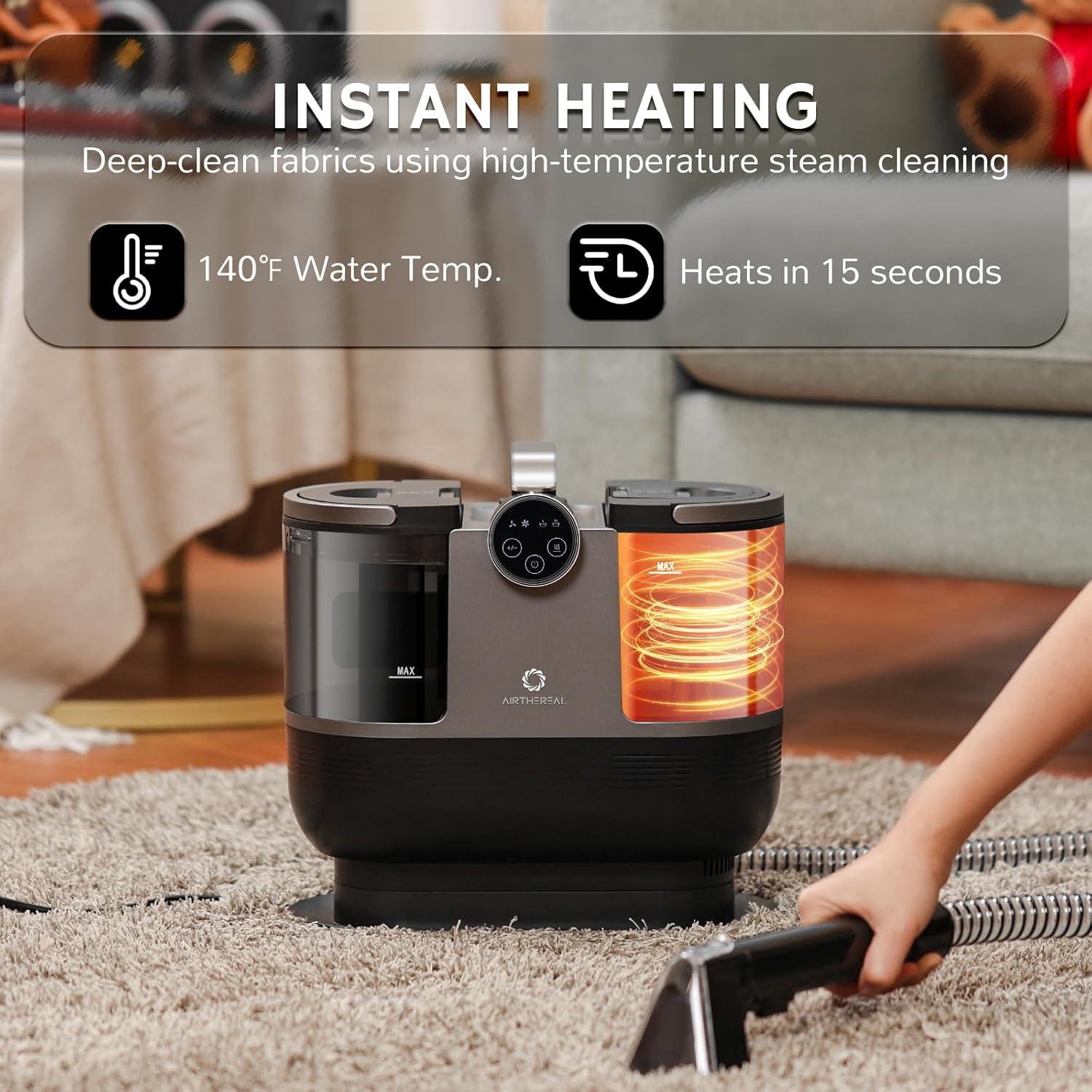 Limpiadora de Alfombras Airthereal S1 14Kpa Portátil 2.6kg