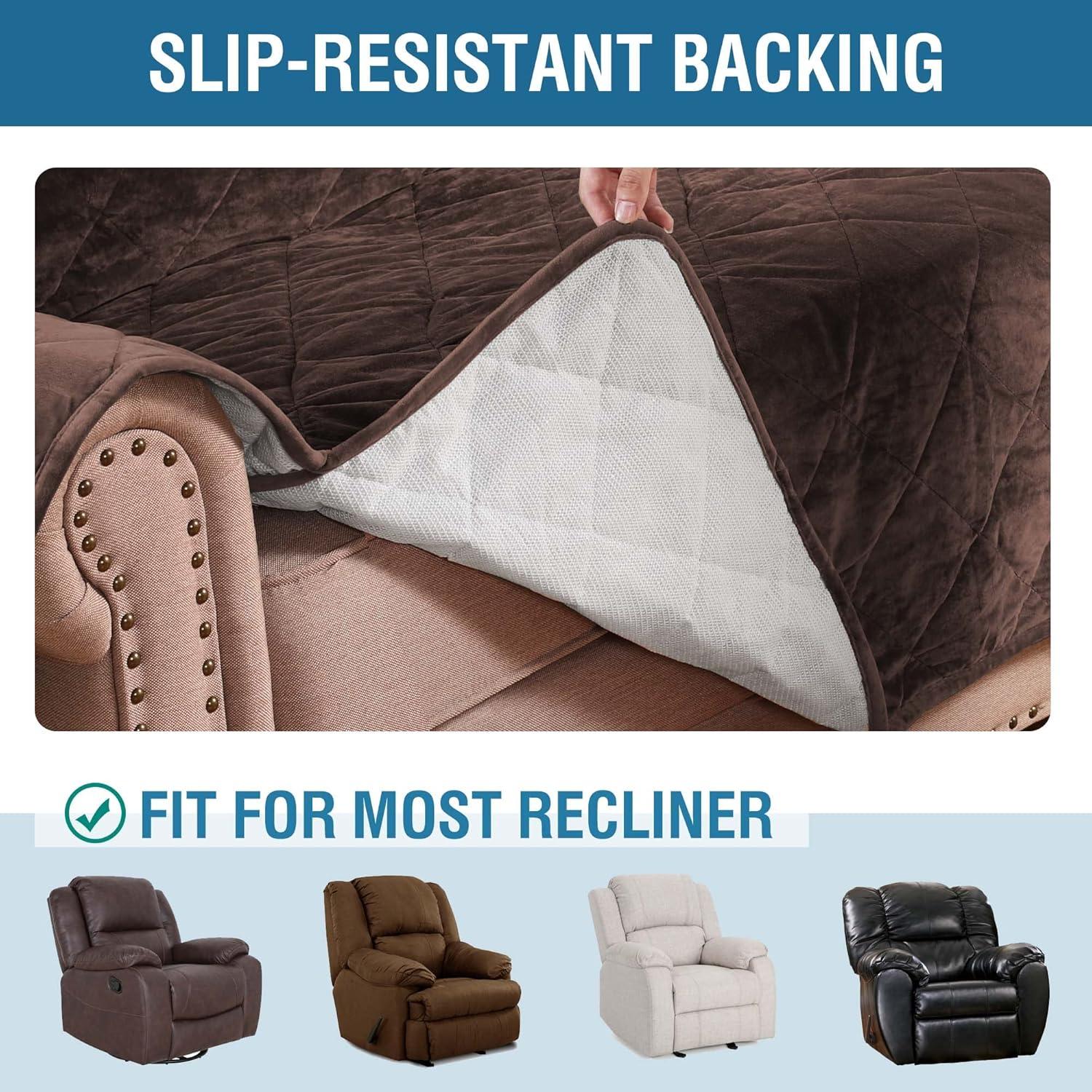 Funda de Terciopelo Acolchada H.VERSAILTEX para Sillones