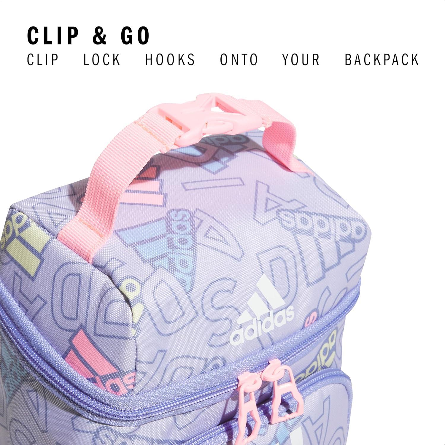 Bolsa de Almuerzo Aislada Adidas Excel - Enfriador con Cremallera