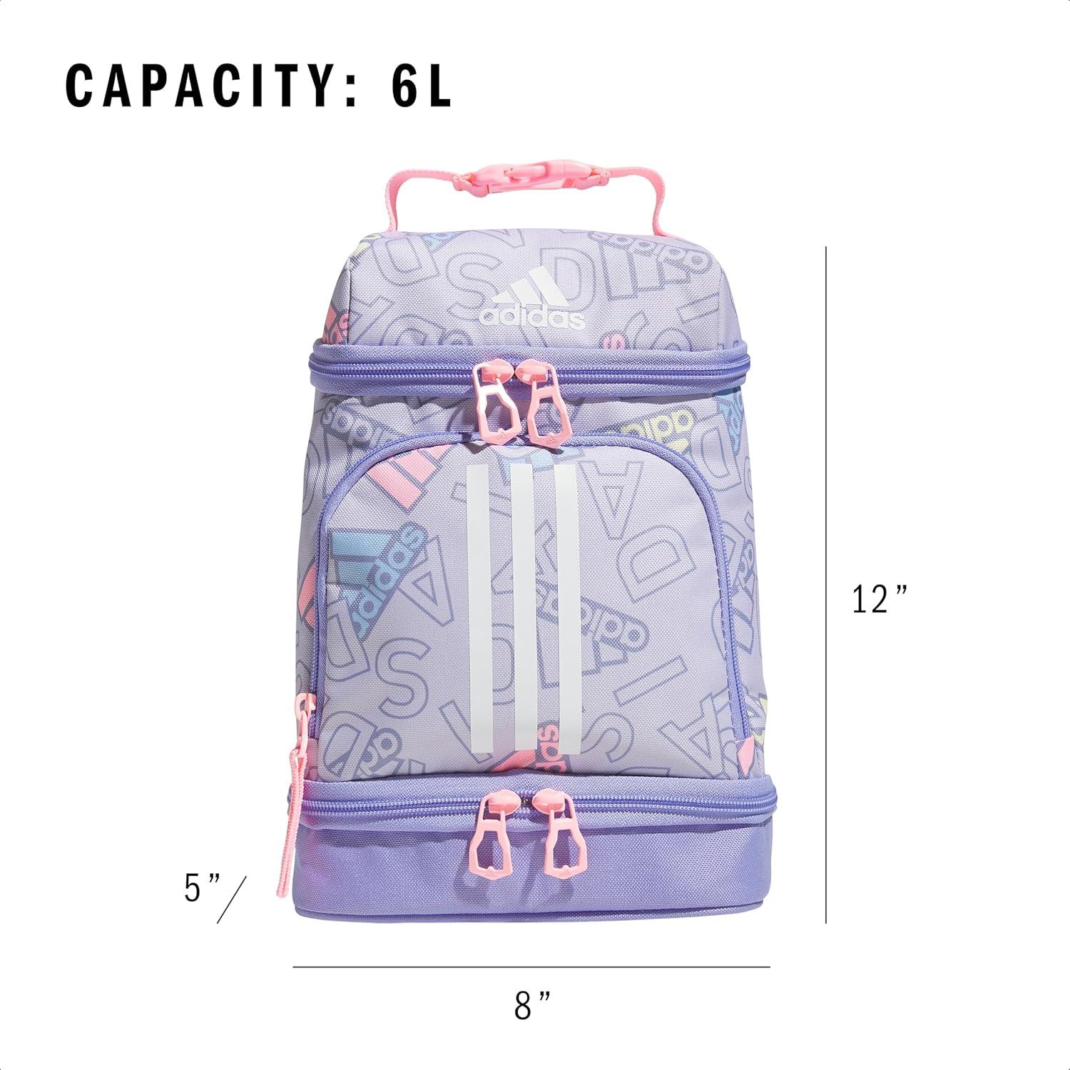 Bolsa de Almuerzo Aislada Adidas Excel - Enfriador con Cremallera