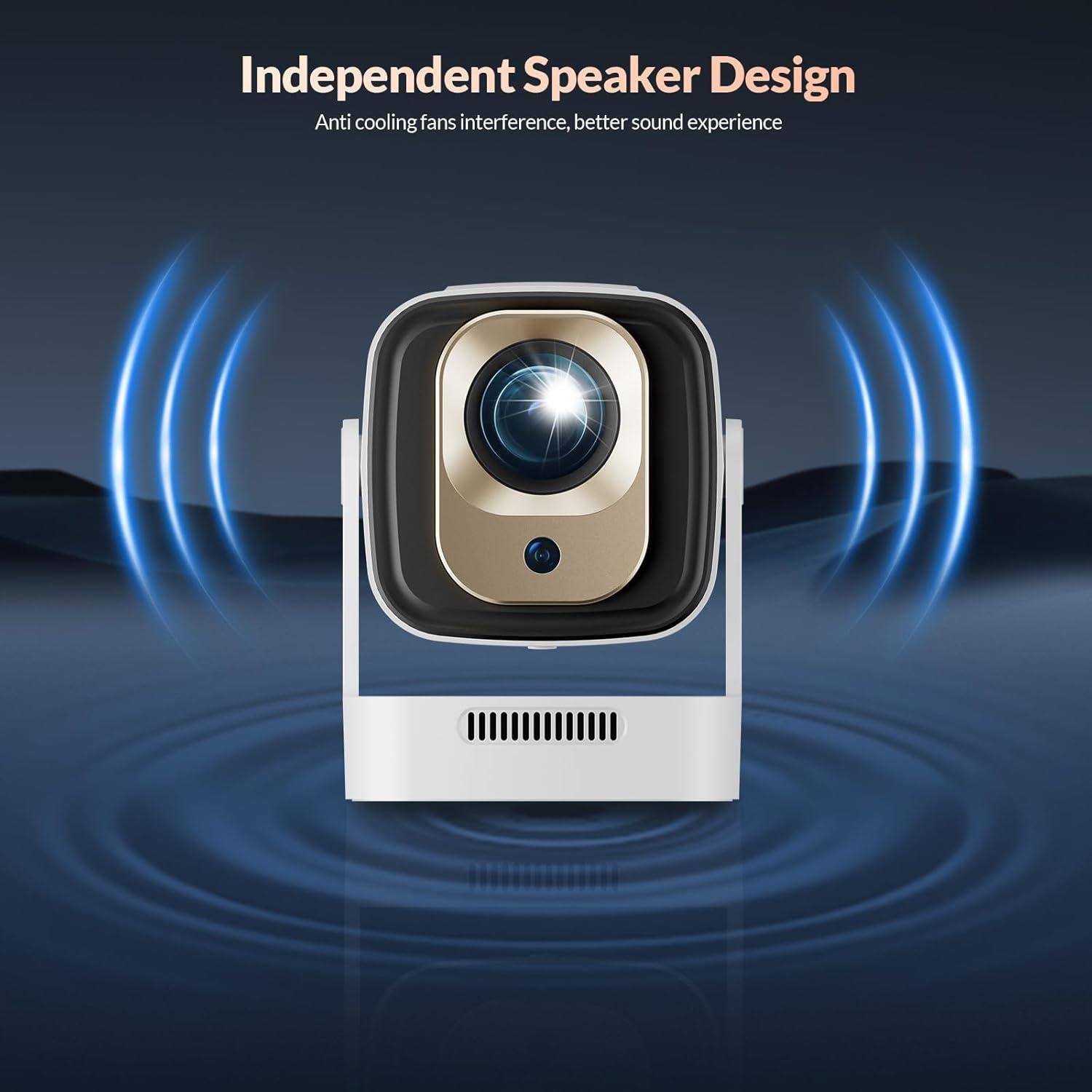 Proyector Mini Inteligente Reiie HY260Pro 1080P Auto Enfoque