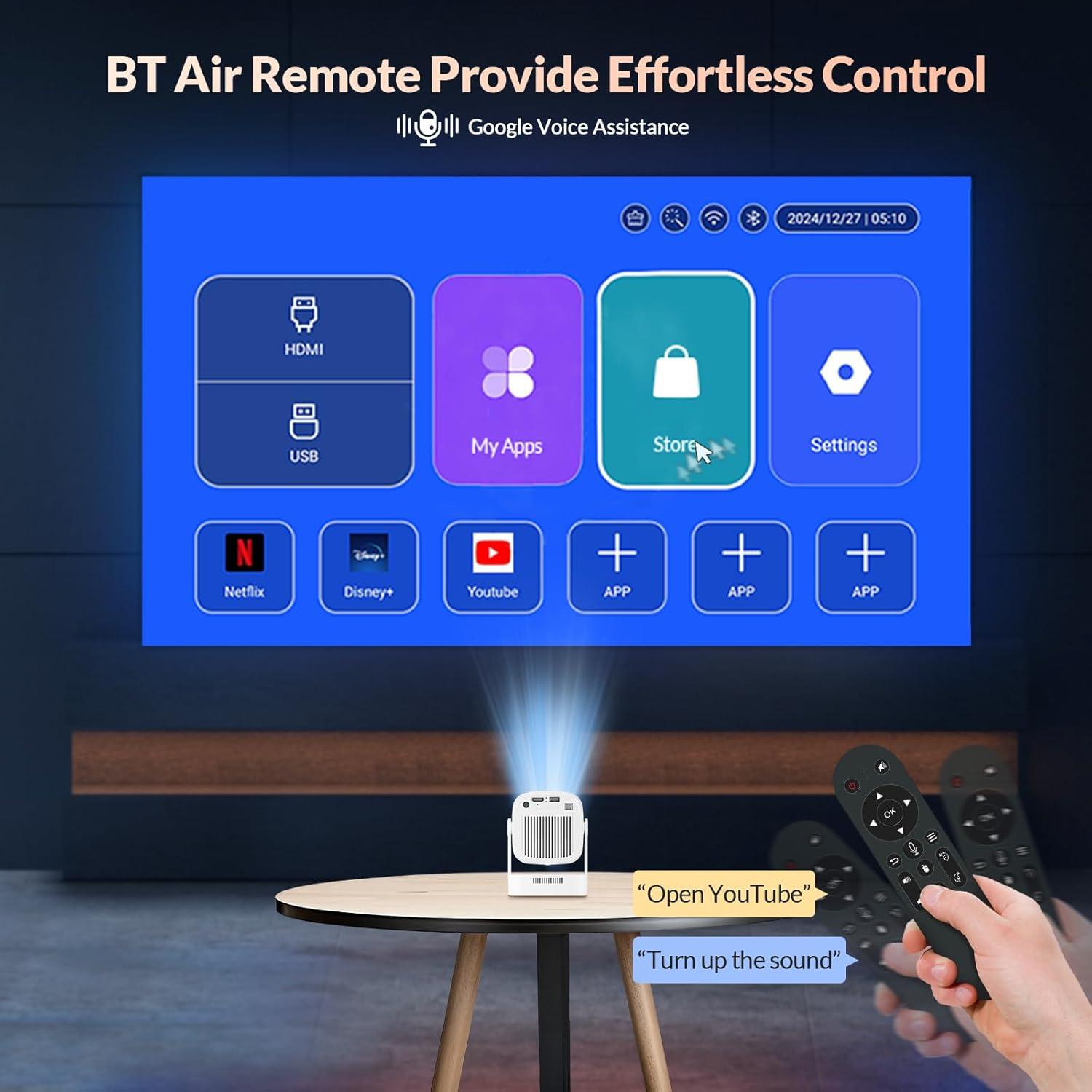 Proyector Mini Inteligente Reiie HY260Pro 1080P Auto Enfoque