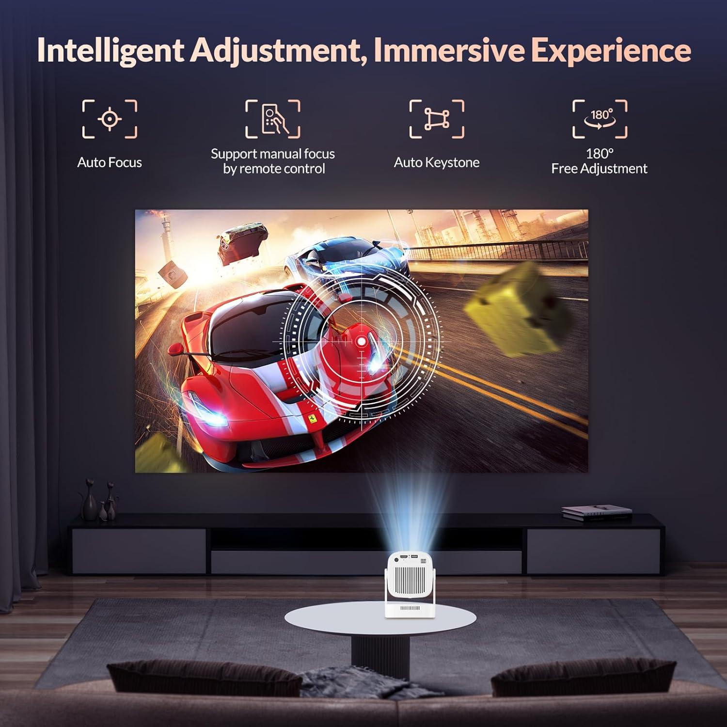 Proyector Mini Inteligente Reiie HY260Pro 1080P Auto Enfoque