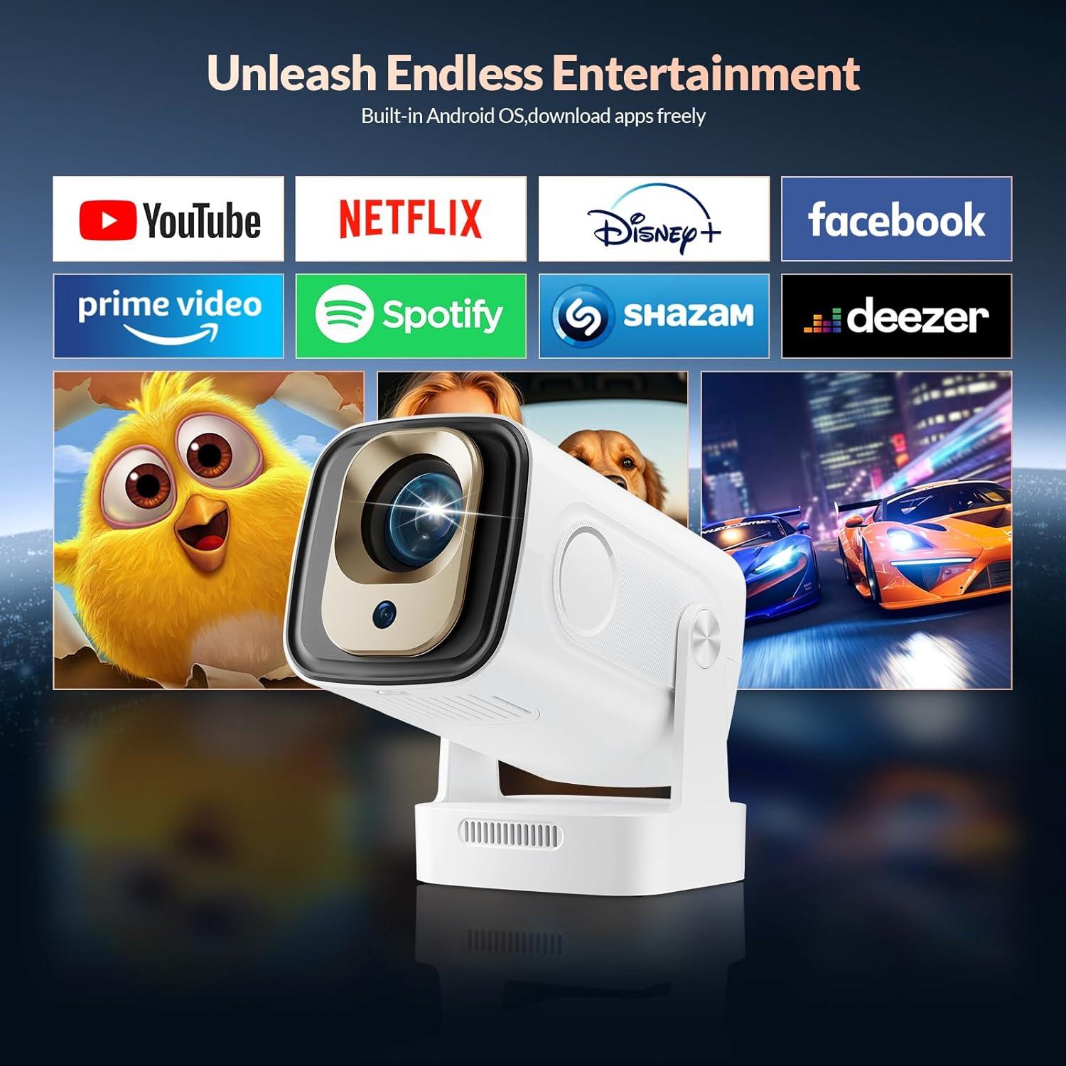 Proyector Mini Inteligente Reiie HY260Pro 1080P Auto Enfoque