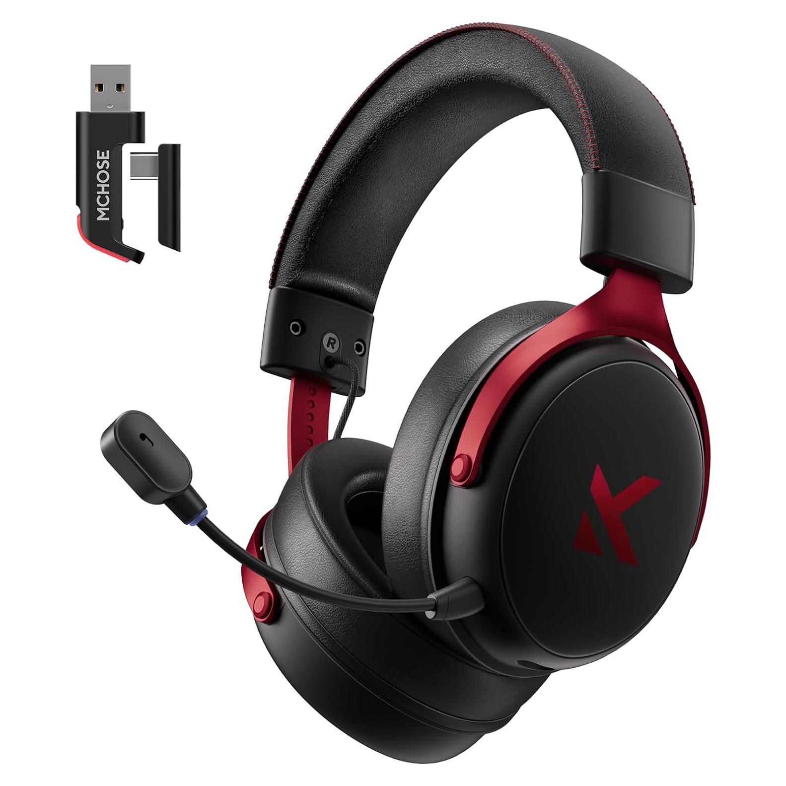 Auriculares Gaming Inalámbricos MCHOSE V9 7.1 Sonido para PS5/PC