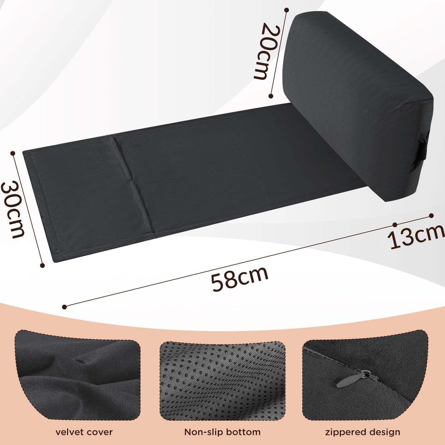 Cojín de Cabeza Ajustable SofGlowly de Espuma Viscoelástica 58x40cm