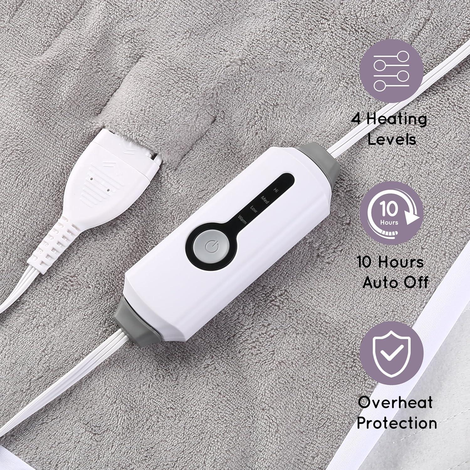 Almohadilla Térmica Eléctrica DUODUO Completo 2.01 kg 4 Niveles Calor