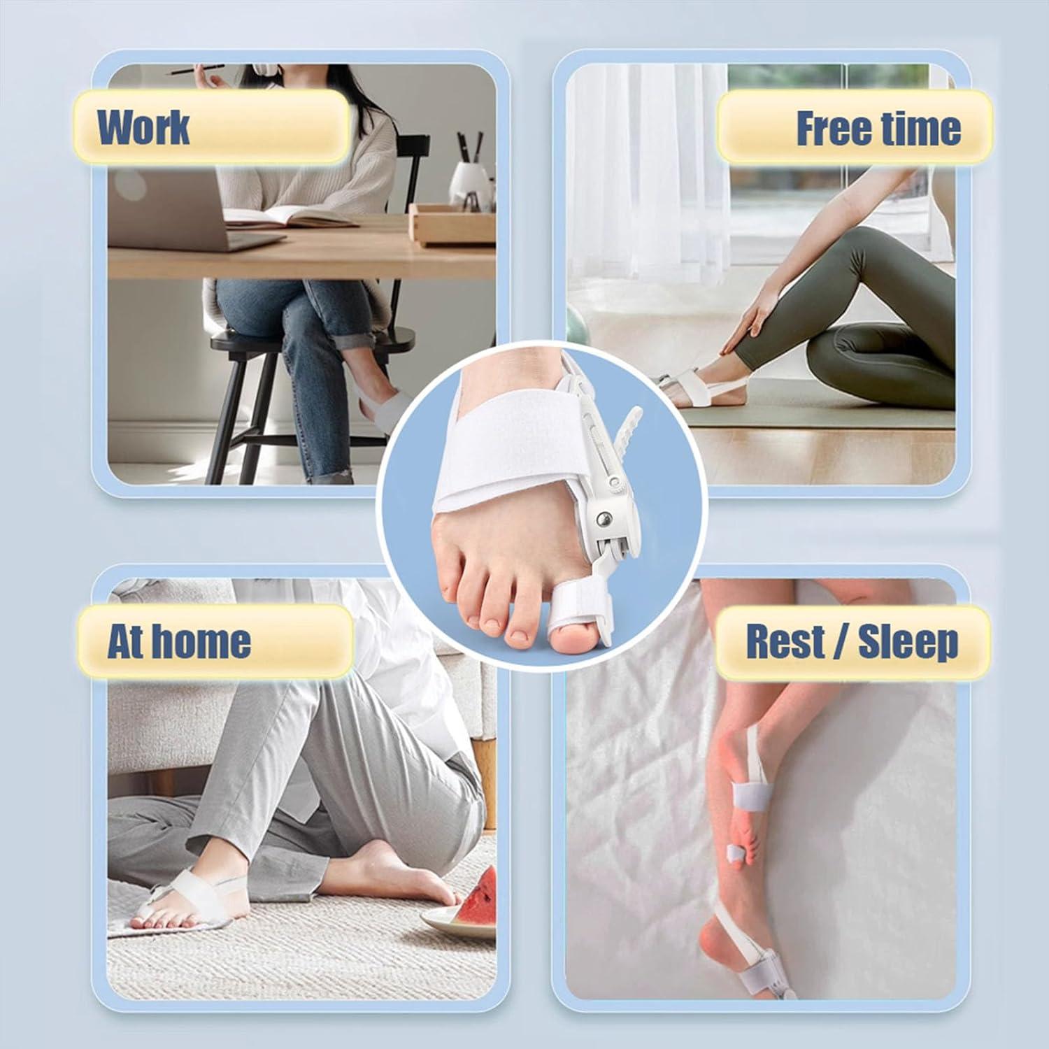 Corrector de Juanetes Fittakan Negro - Alivio Hallux Valgus