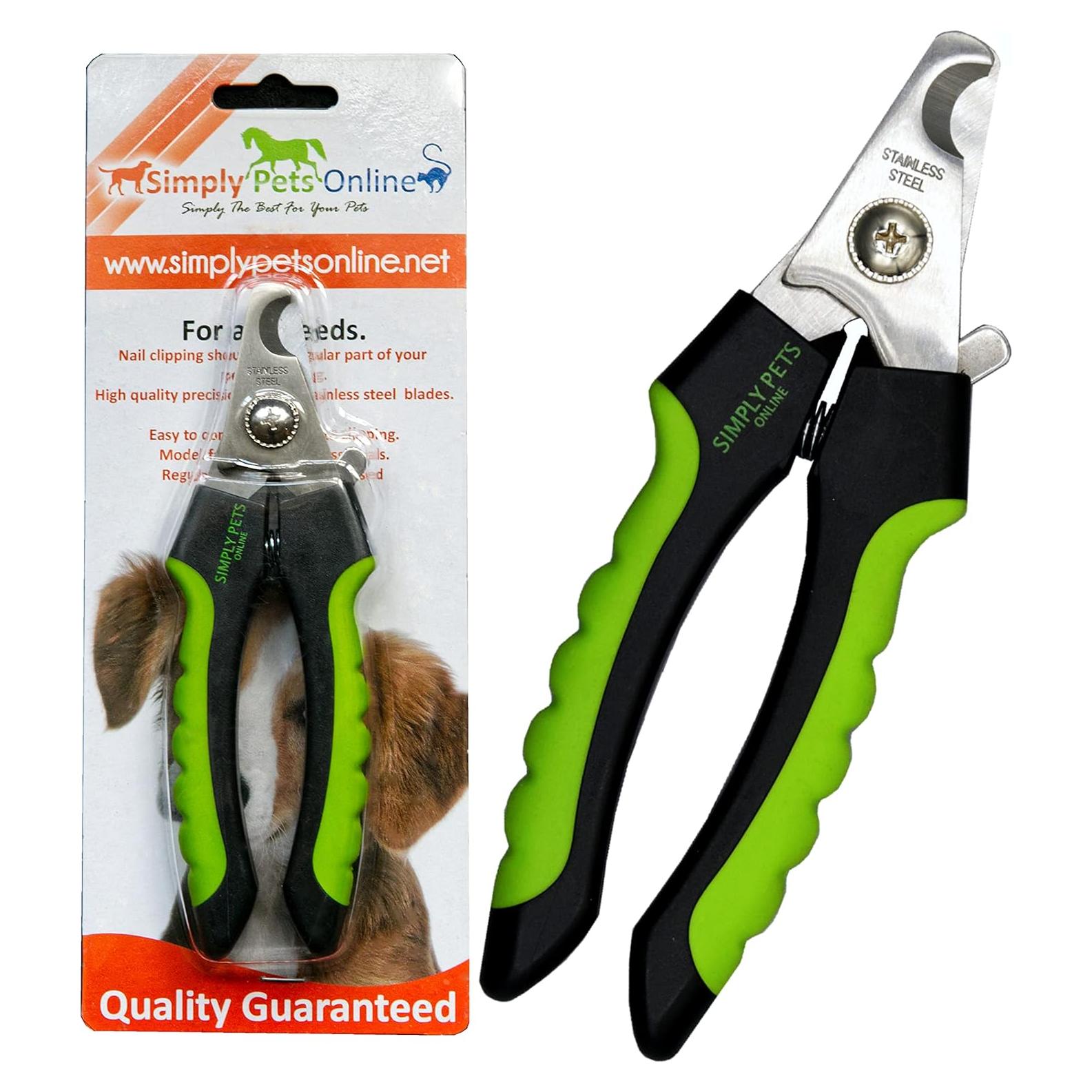 Cortauñas para Perros Simply Pets - Acero Inoxidable Profesional