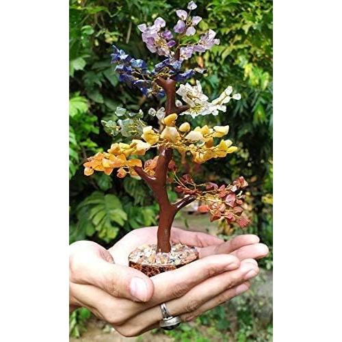 Árbol de Cristales de 7 Chakras Crocon - Decoración y Sanación