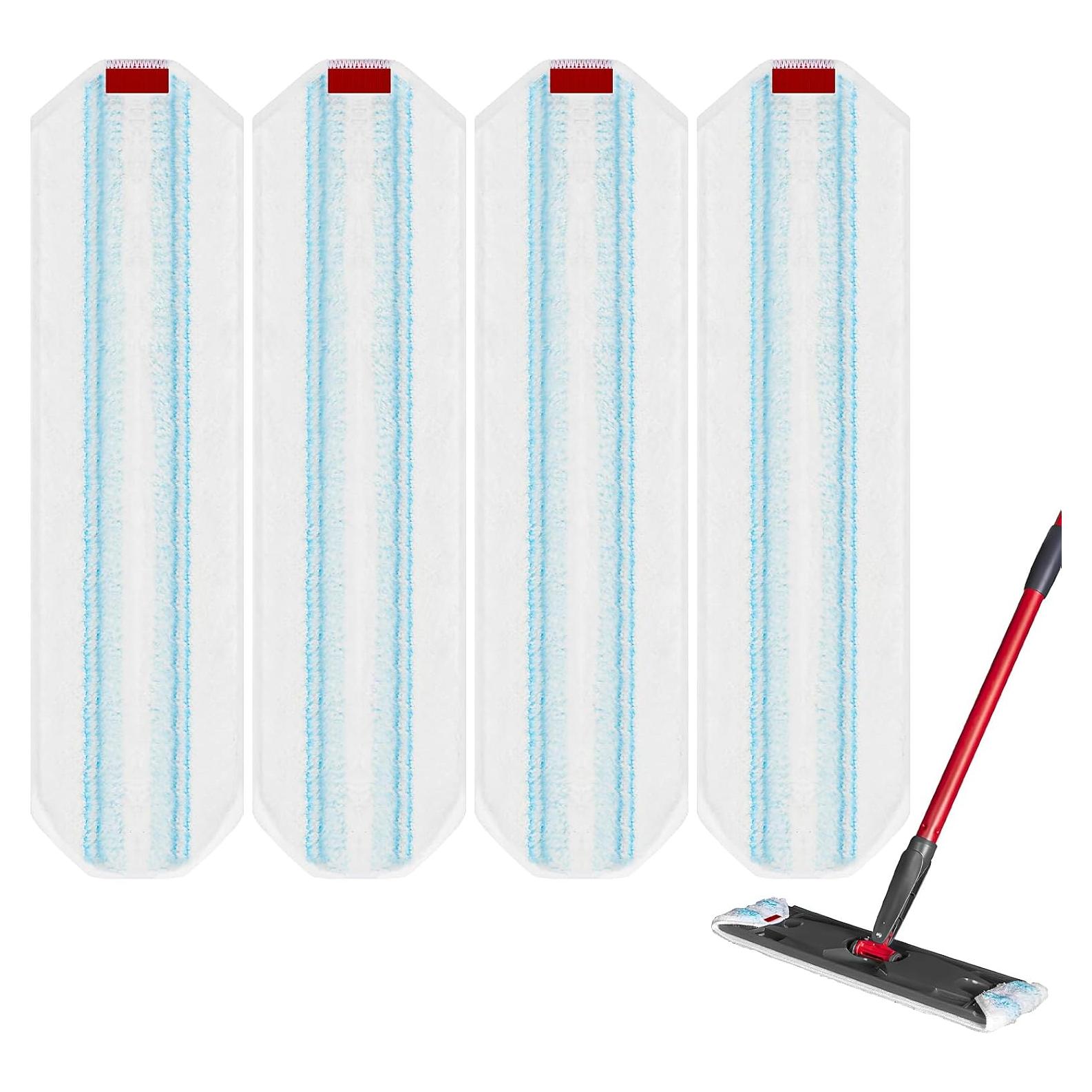 Almohadillas de Microfibra O-Cedar H2prO - Paquete de 4 Reemplazos