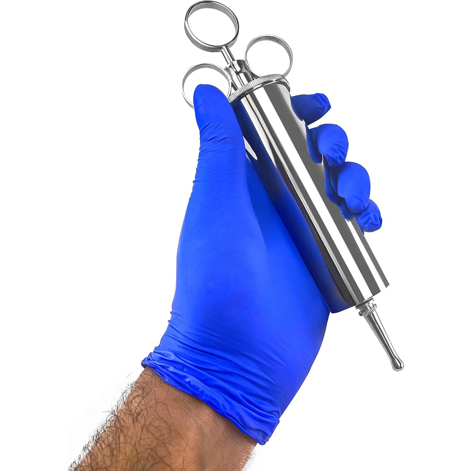 Jeringa para Remoción de Cerumen DEXSUR - Acero Inoxidable 2 Oz