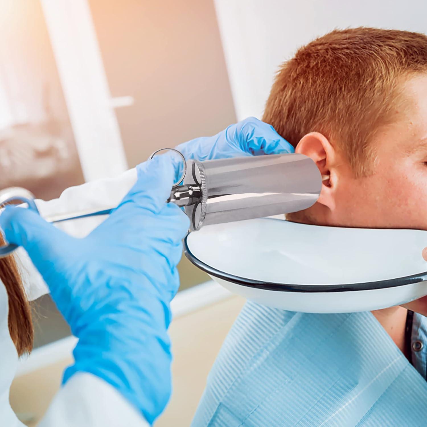 Jeringa para Remoción de Cerumen DEXSUR - Acero Inoxidable 2 Oz