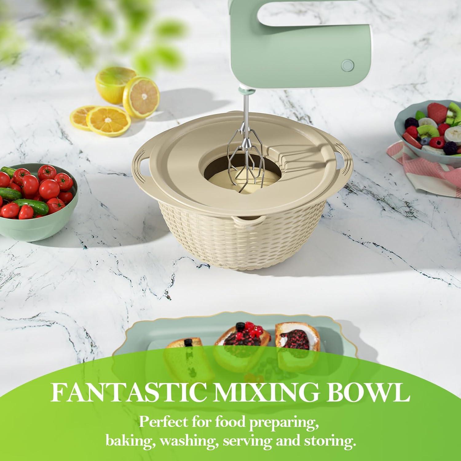 Juego de Coladores UTTKOJ 4 en 1 - Acero Inoxidable y Plástico