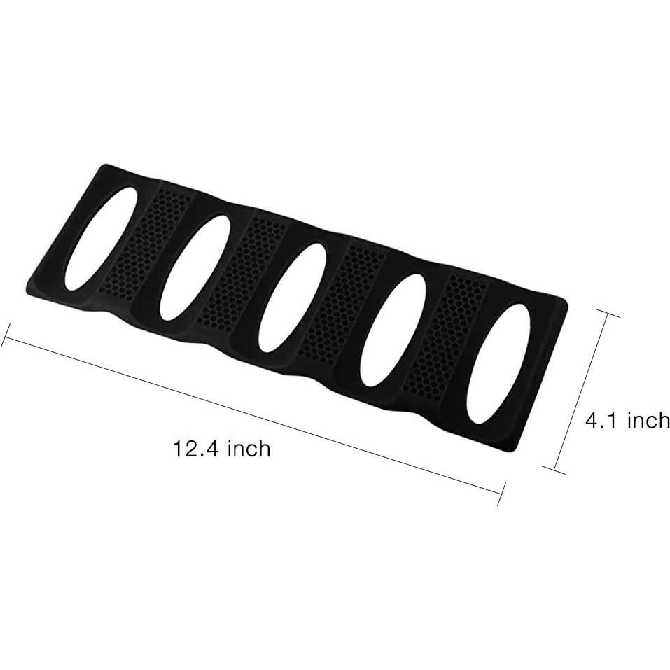 Organizador de Nevera Webake, 2 Soportes de Silicona para Latas y Botellas