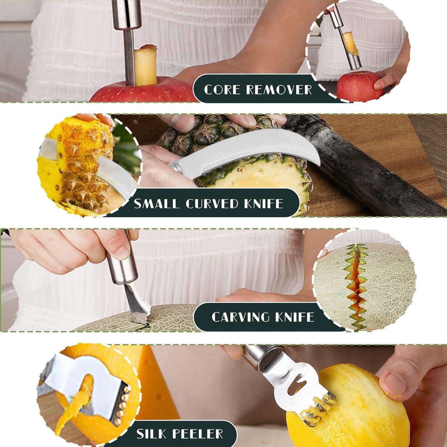 Juego de Herramientas para Tallar Frutas Krbnk 14 Piezas