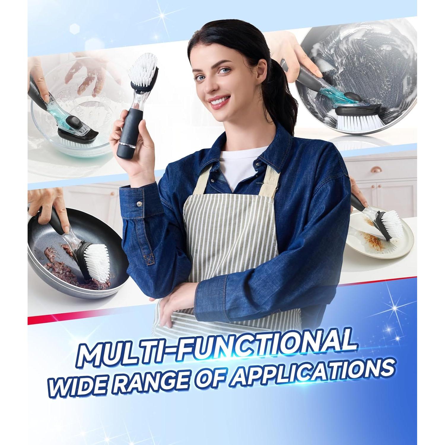 Cabezas de Repuesto para Cepillo de Platos OXO Coozyland - 4 Unidades