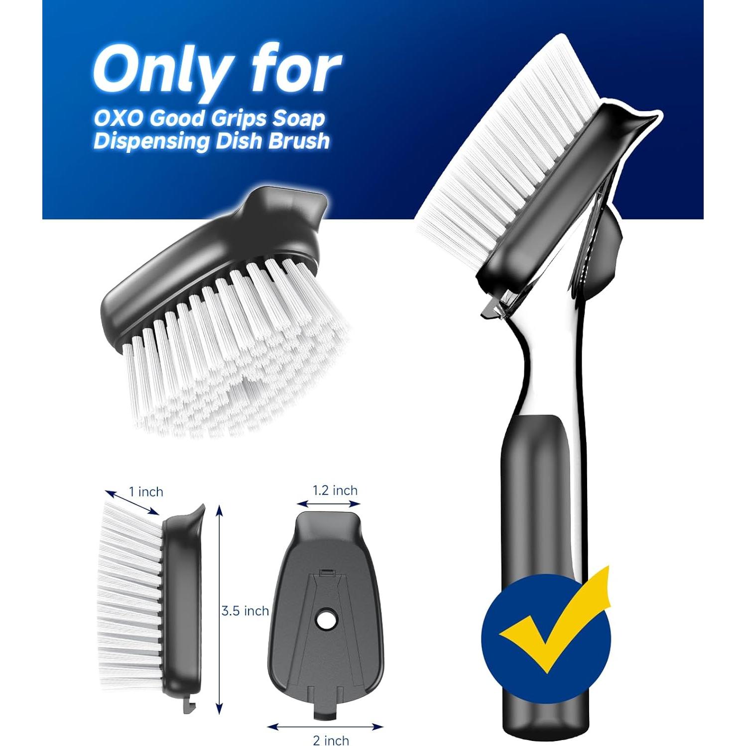 Cabezas de Repuesto para Cepillo de Platos OXO Coozyland - 4 Unidades