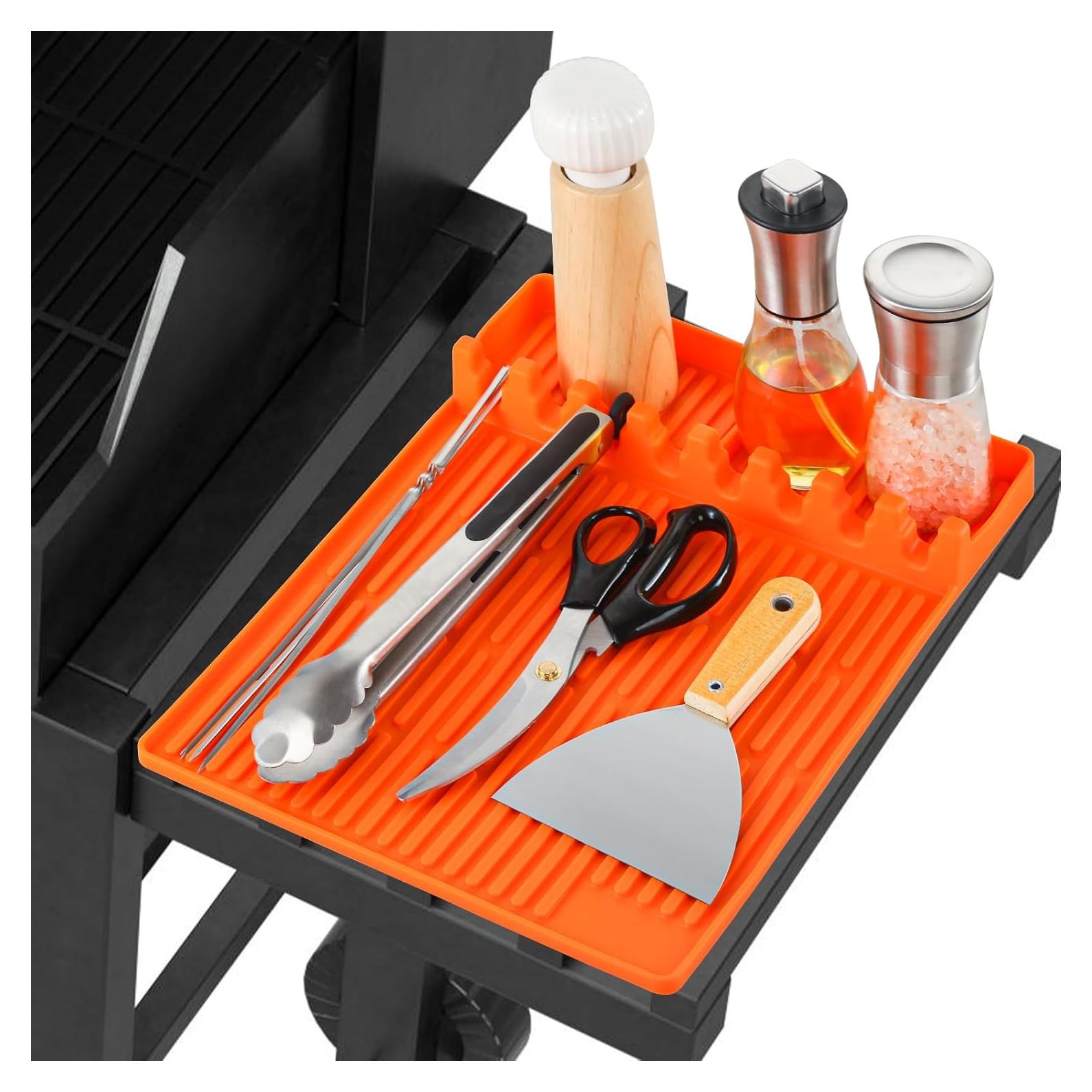 Alfombrilla de Silicona para Parrilla Blackstone 39.9x29.2cm Naranja