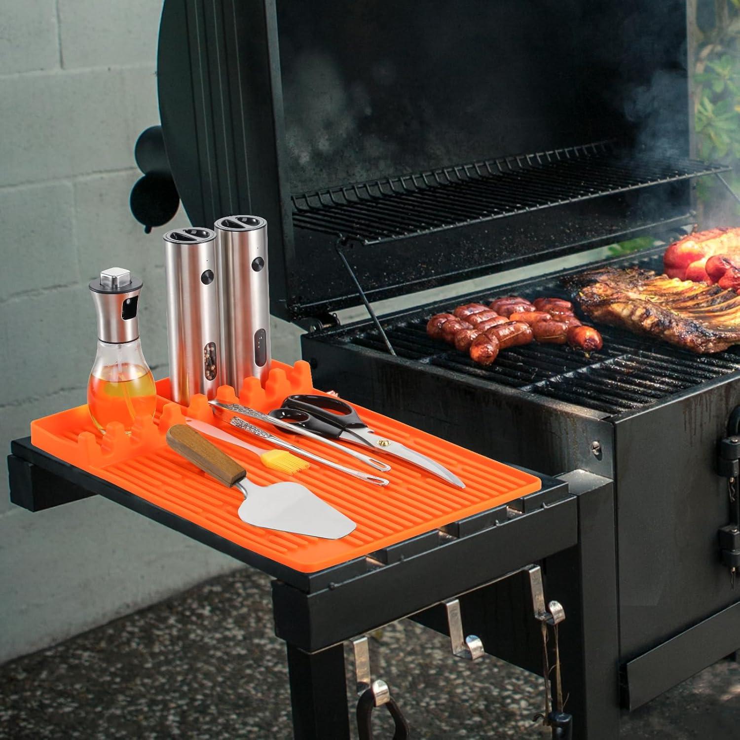 Alfombrilla de Silicona para Parrilla Blackstone 39.9x29.2cm Naranja