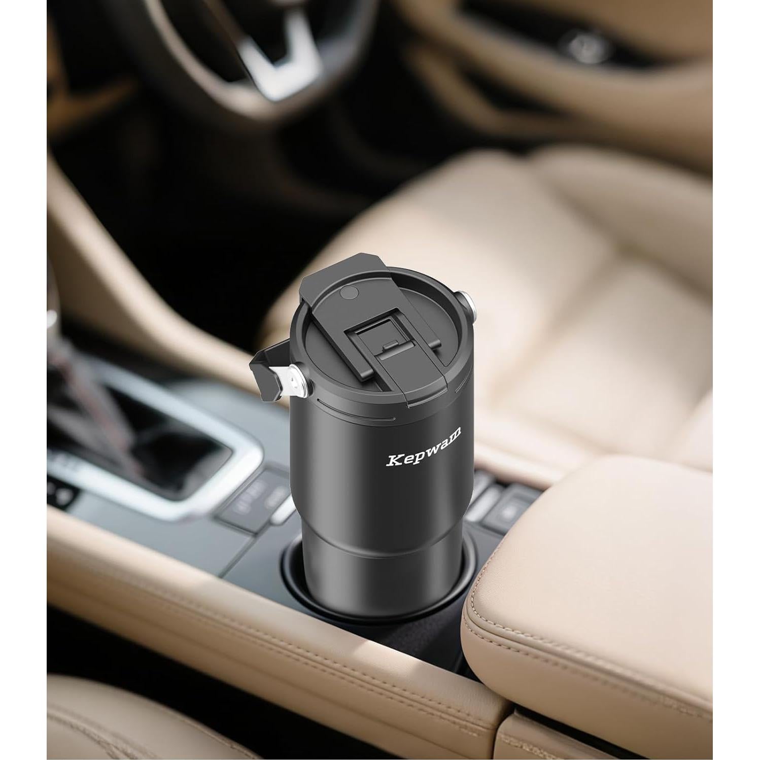 Taza de Viaje Autocalentable Kepwam 20oz Control Temperatura