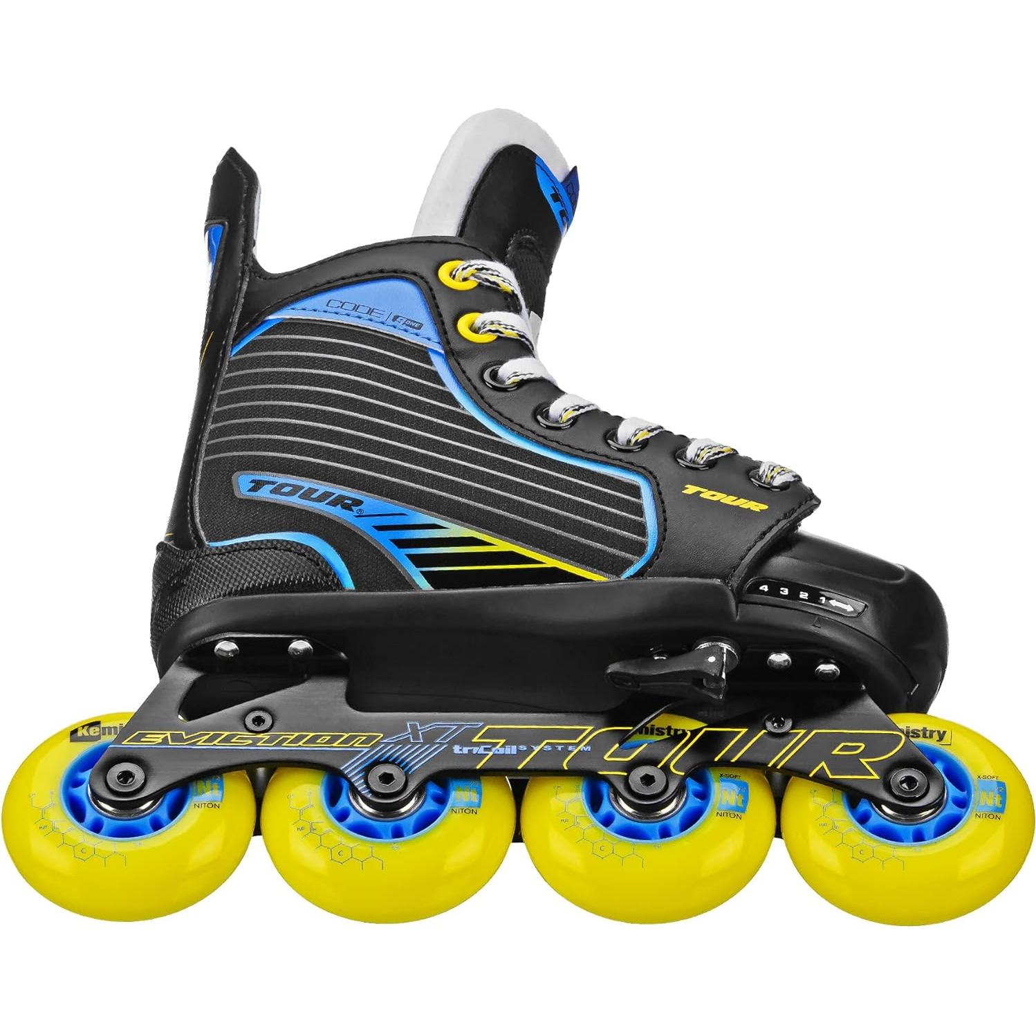 Patín de Hockey Tour Code 9.One Ajustable 72mm