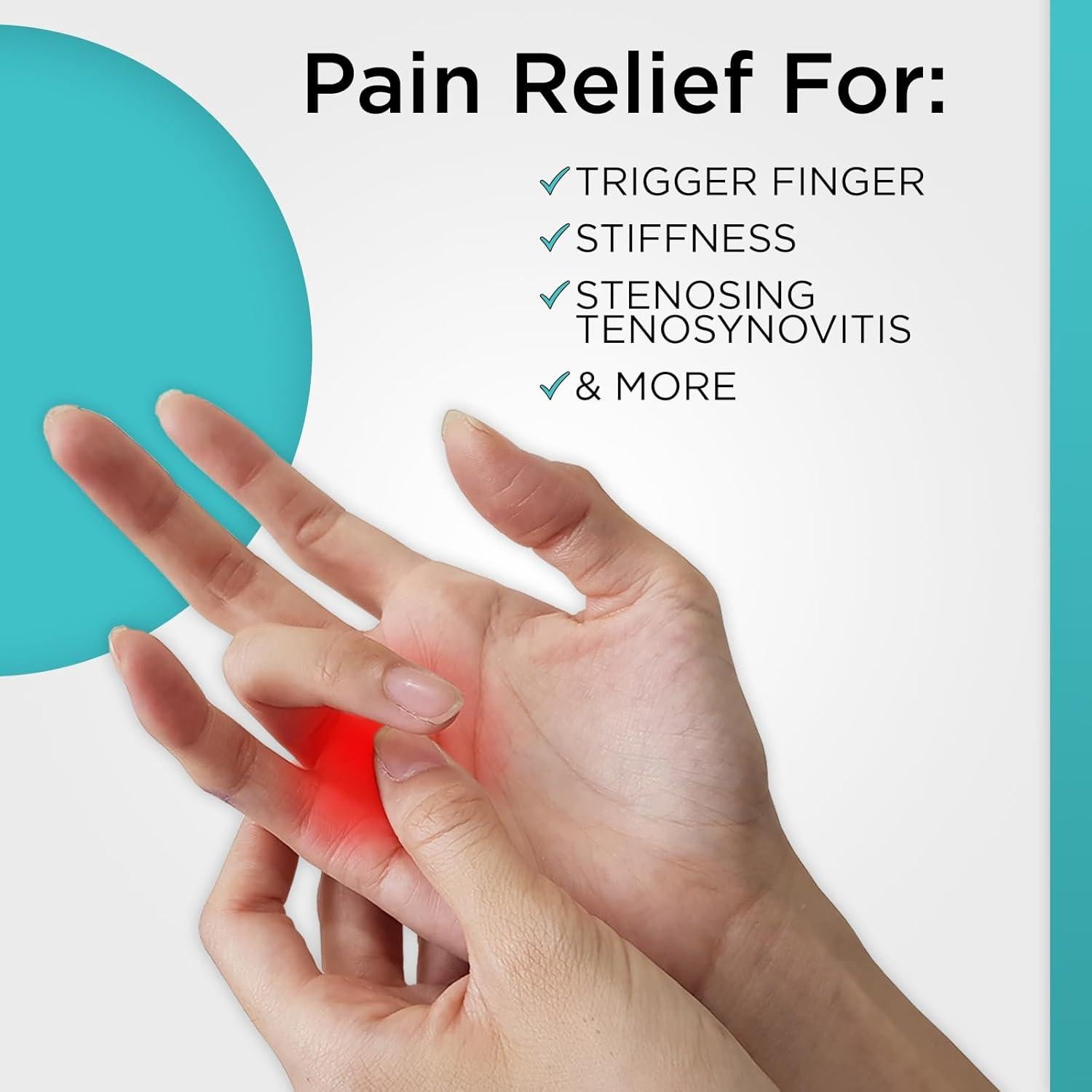 Férula para Dedo en Gatillo Vive - Alivio Tenosinovitis (2-Pack)