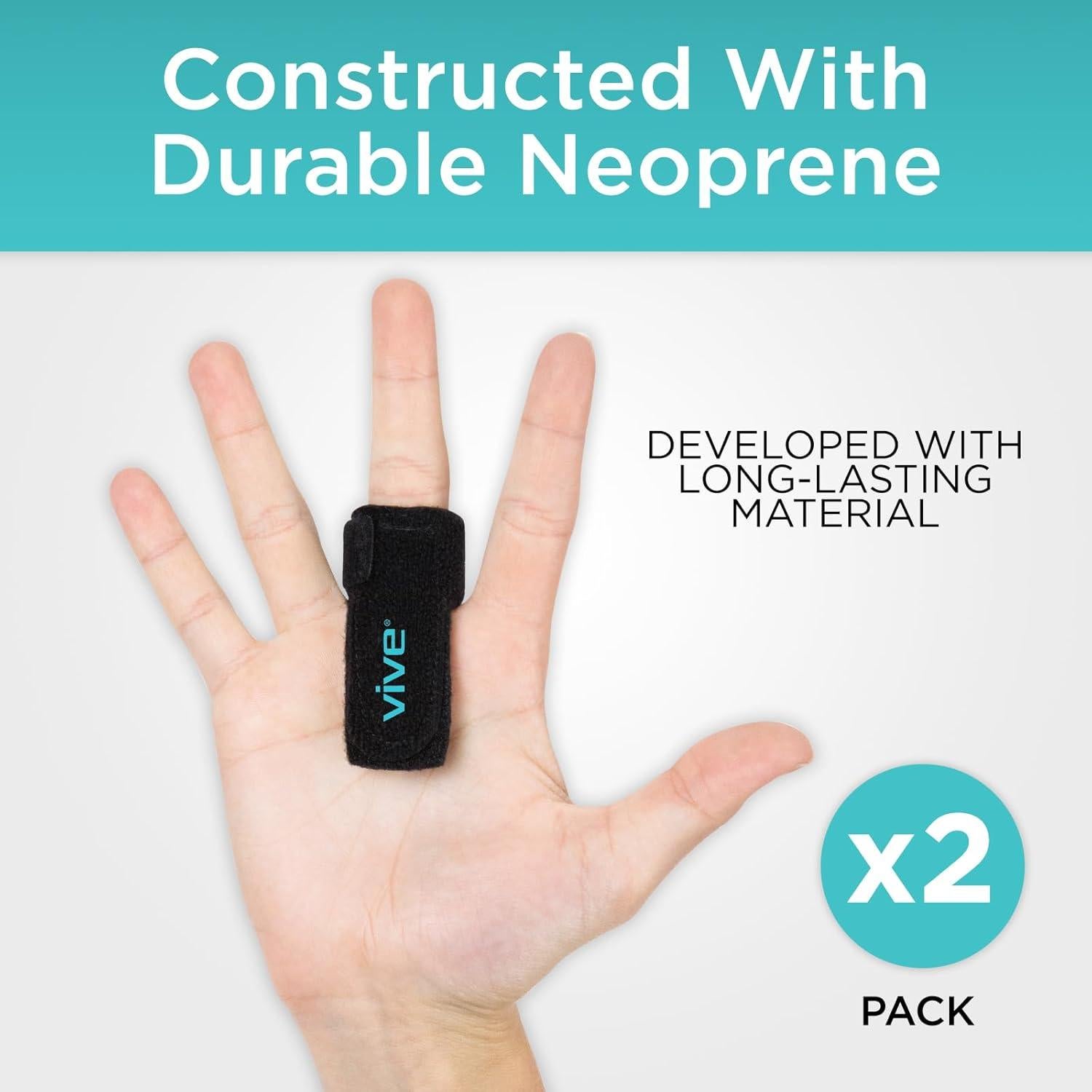 Férula para Dedo en Gatillo Vive - Alivio Tenosinovitis (2-Pack)