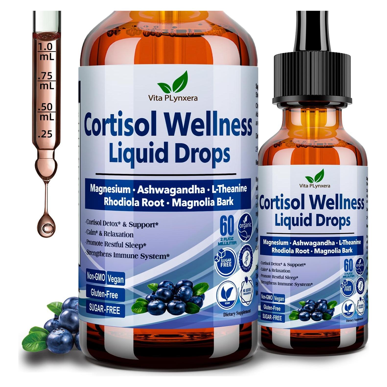 Suplemento Líquido de Cortisol Vita PLynxera 60 ml - 13 Hierbas