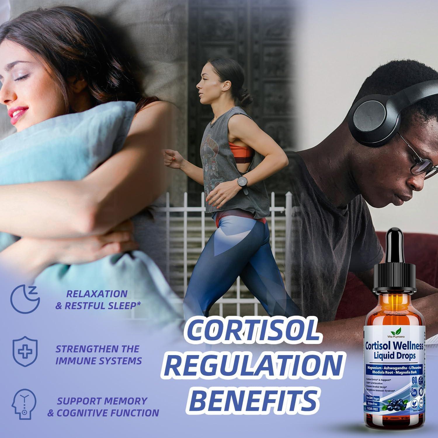 Suplemento Líquido de Cortisol Vita PLynxera 60 ml - 13 Hierbas