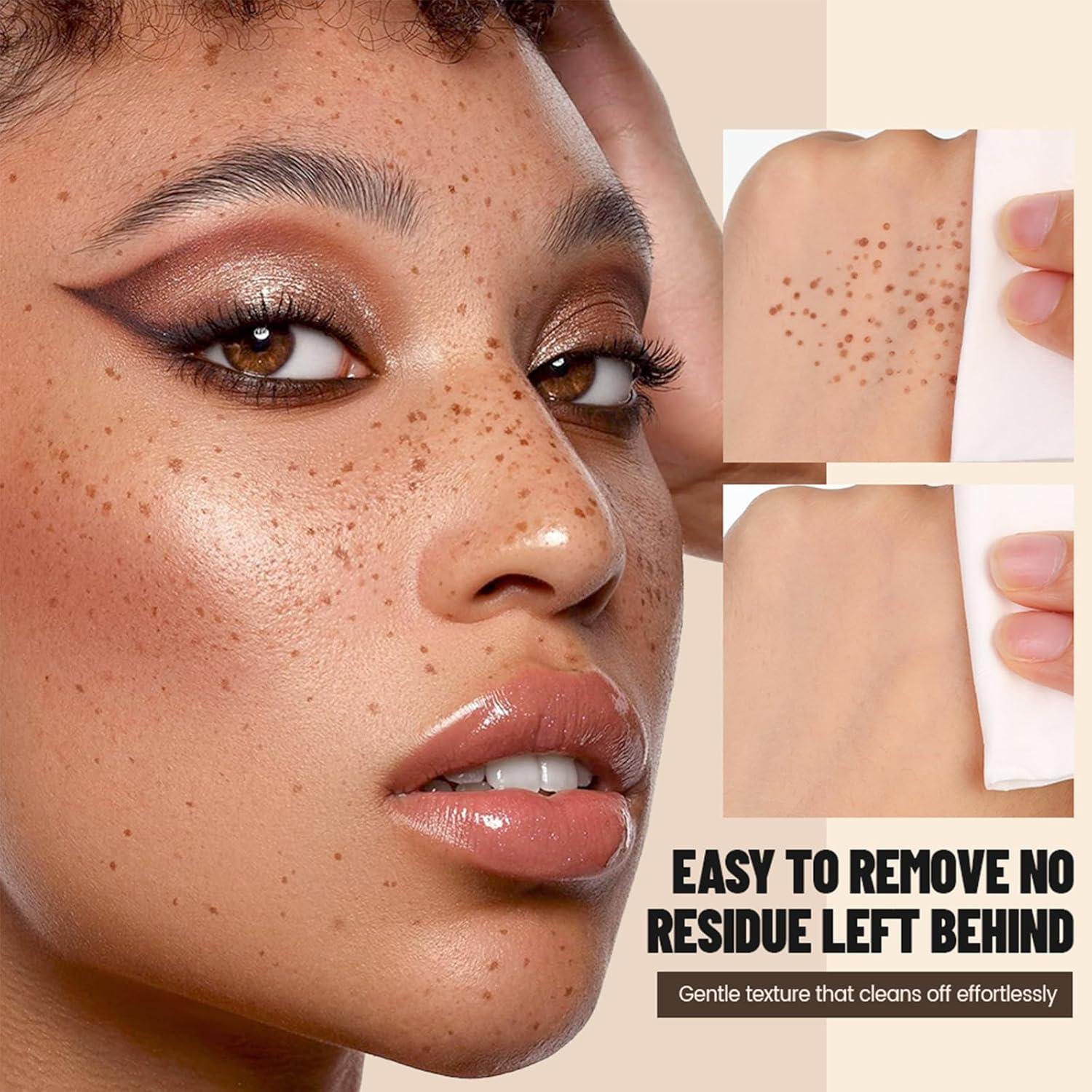 Bolígrafo Sello de Pecas Liopif 5 Puntos Castaño Ceniza