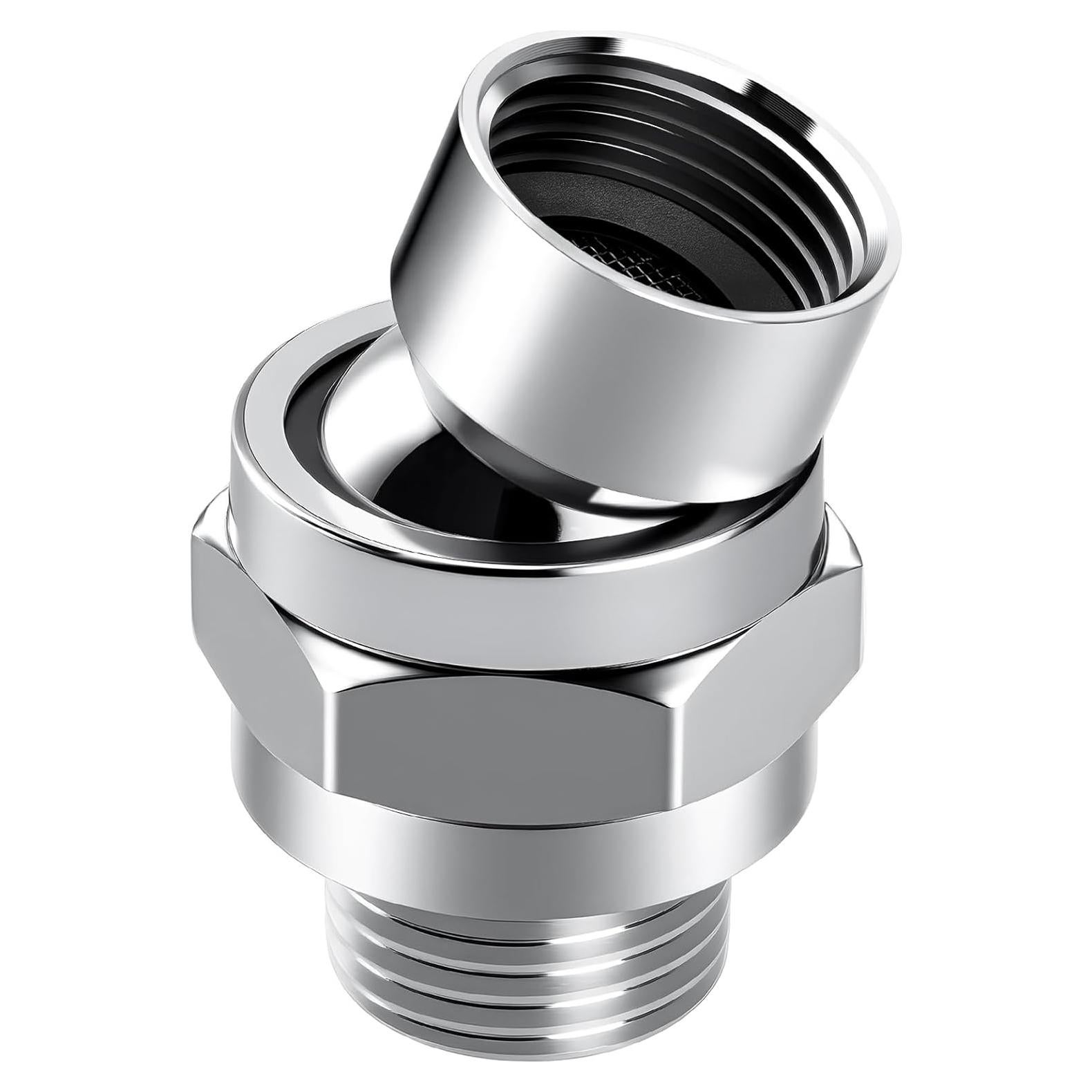 Adaptador de Cabezal de Ducha KAEZDD con Junta Giratoria de Latón