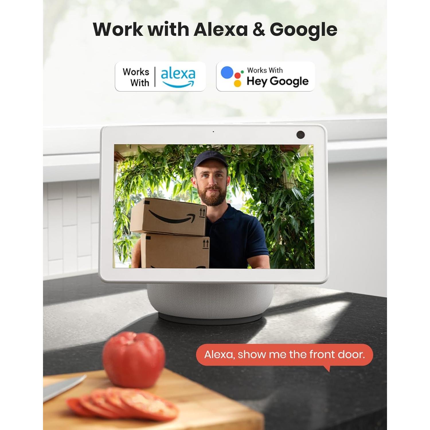 Cámara Timbre Inalámbrico CAMSTRO 3K con Audio Bidireccional