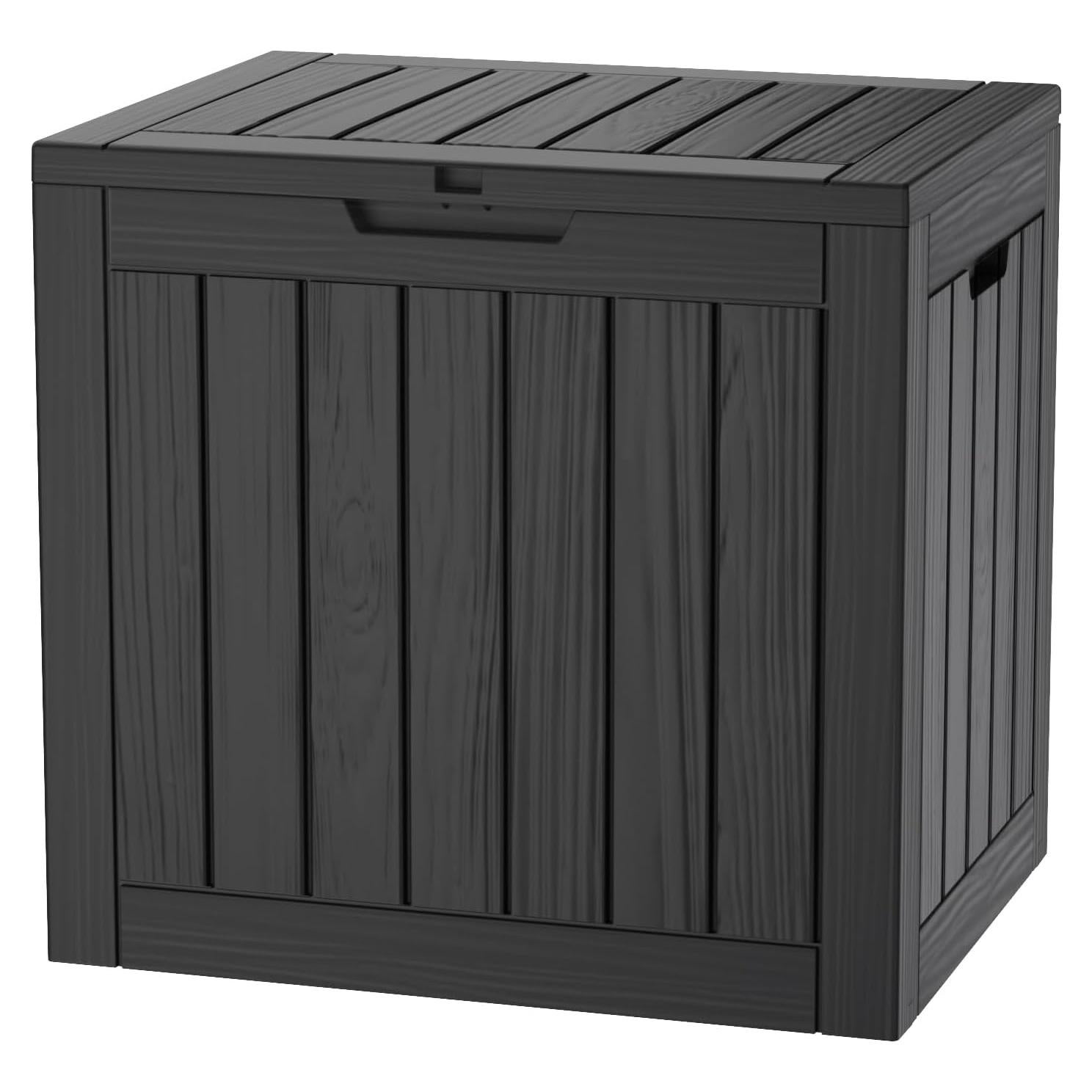 Caja de Almacenamiento Exterior PATIOEASY 113.56L Negra Cerrable