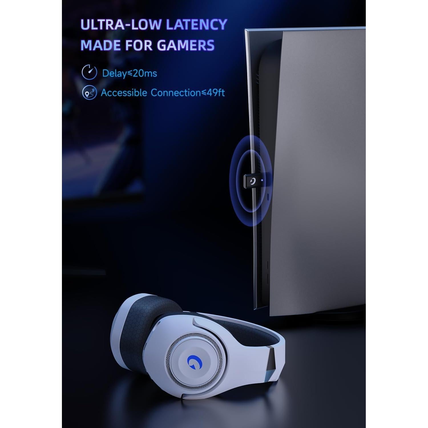 Auriculares Gaming Inalámbricos KAPEYDESI Captain 400 40Hr