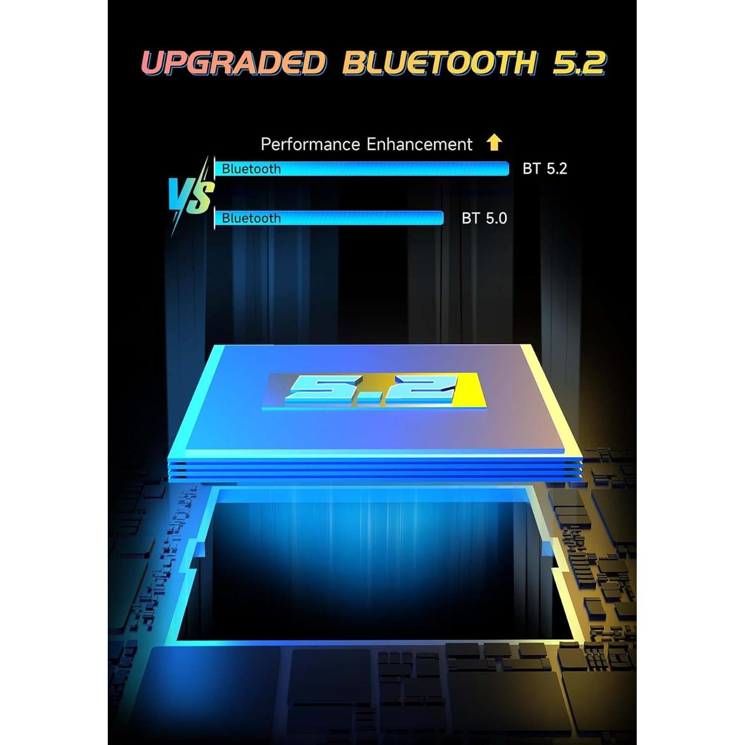 Auriculares Gaming Inalámbricos KAPEYDESI Captain 400 40Hr