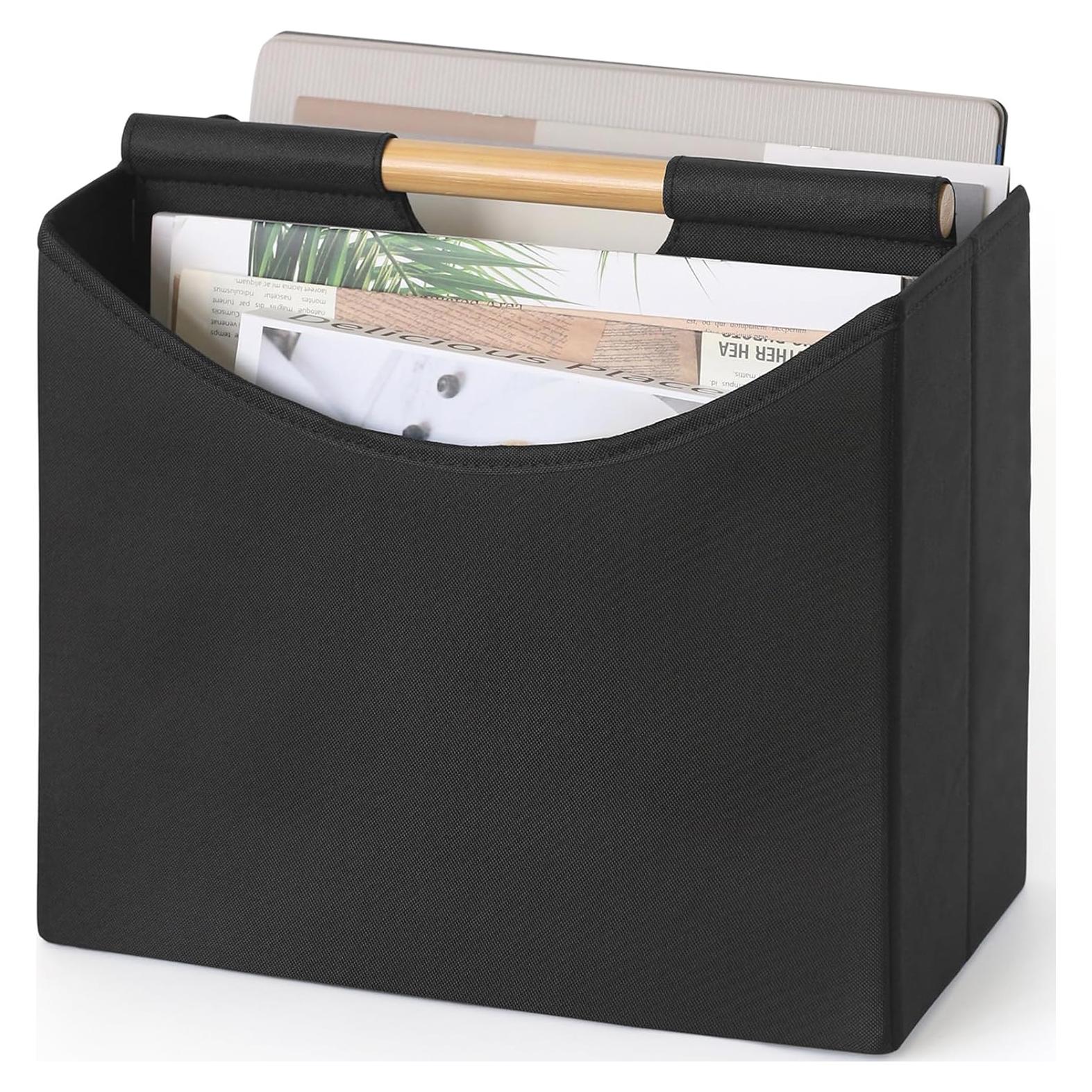 Soporte Plegable para Revistas Neateam Negro 32x17.3x27.4cm