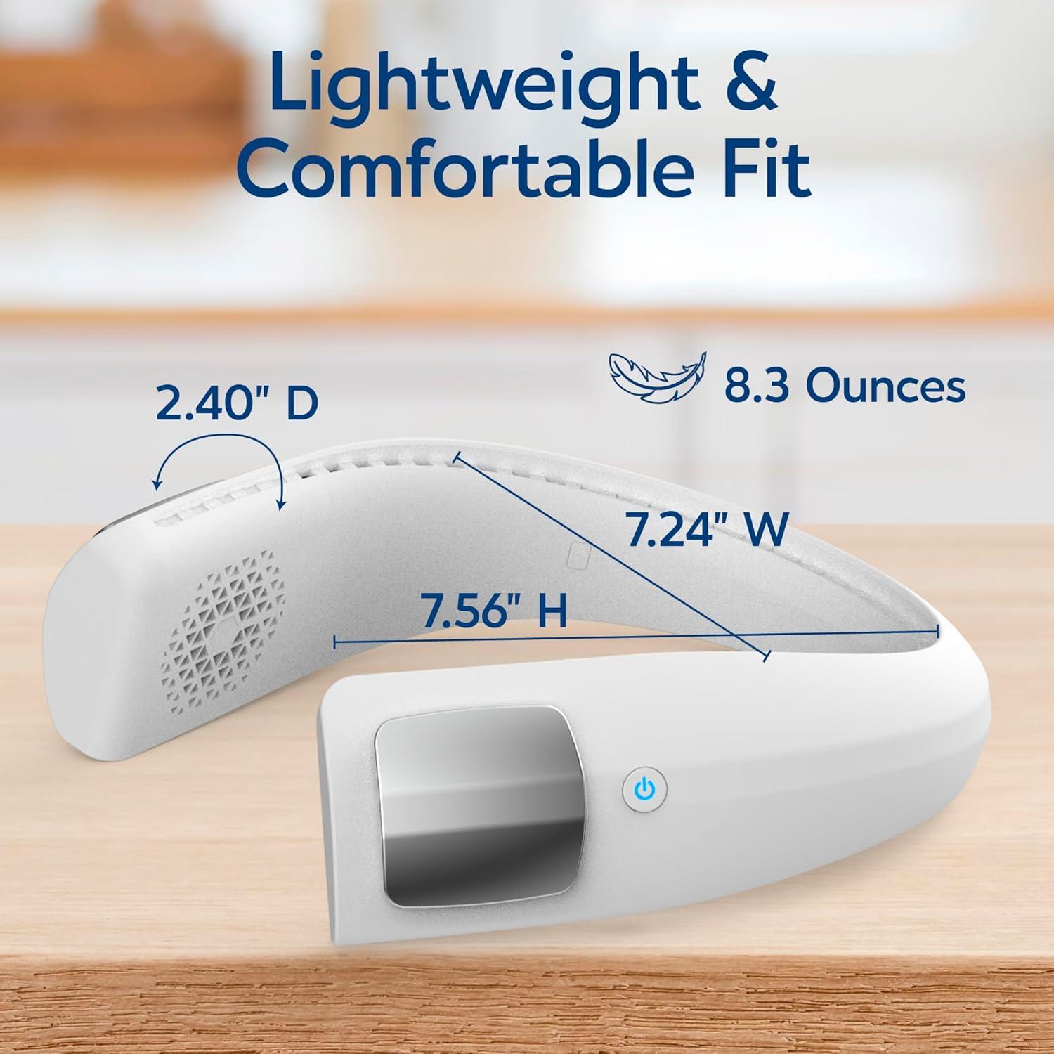 Enfriador Personal de Aire Arctic Air Freedom - Ventilador de Cuello Inalámbrico 3 Velocidades