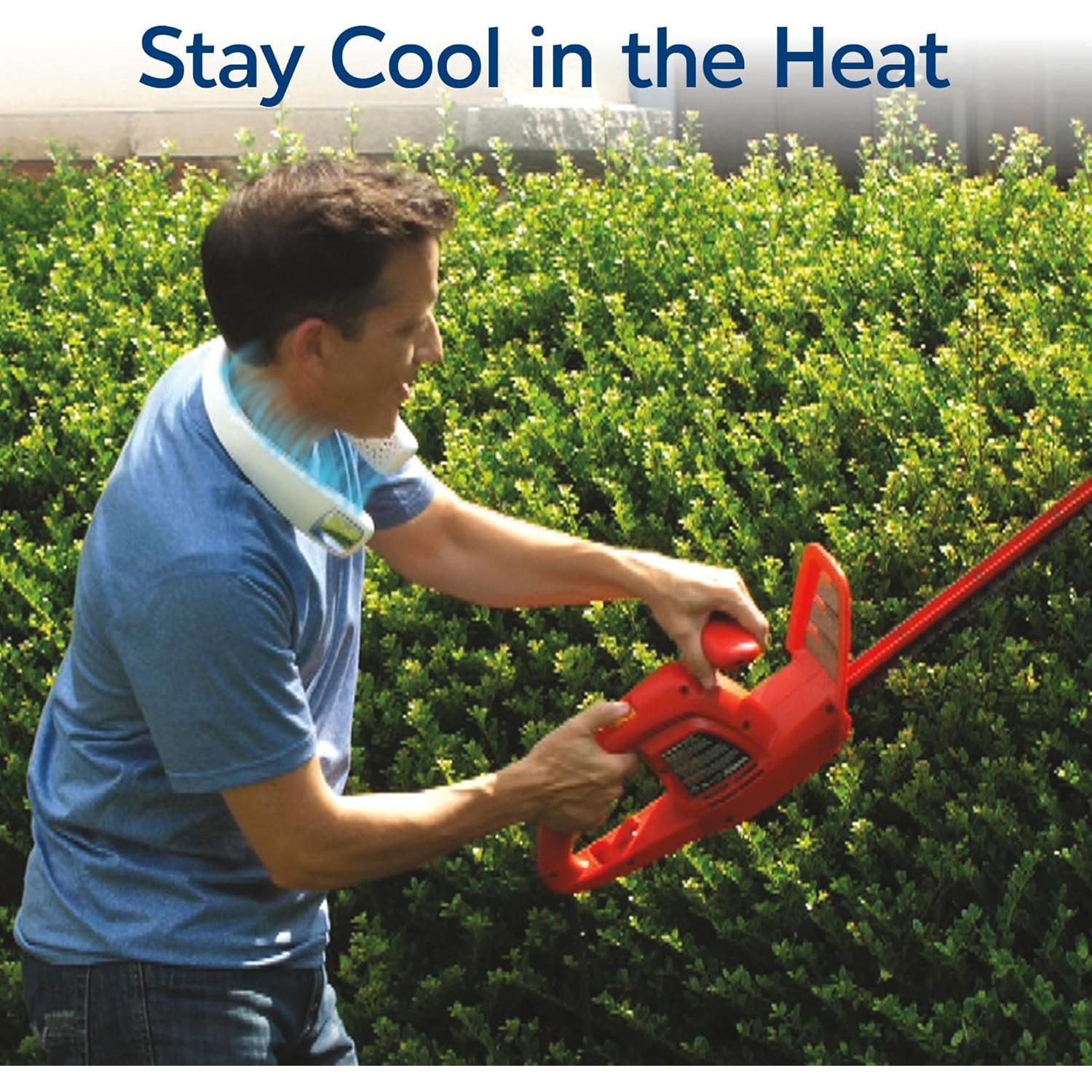 Enfriador Personal de Aire Arctic Air Freedom - Ventilador de Cuello Inalámbrico 3 Velocidades