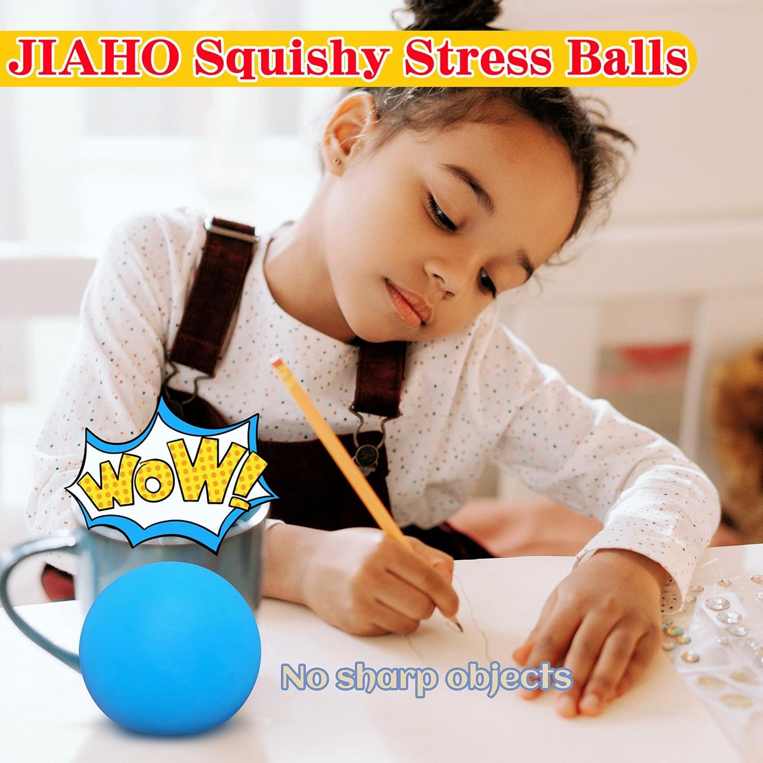 Pelotas de Estrés Jumbo Cambiantes de Color JIAHO 10.16 cm