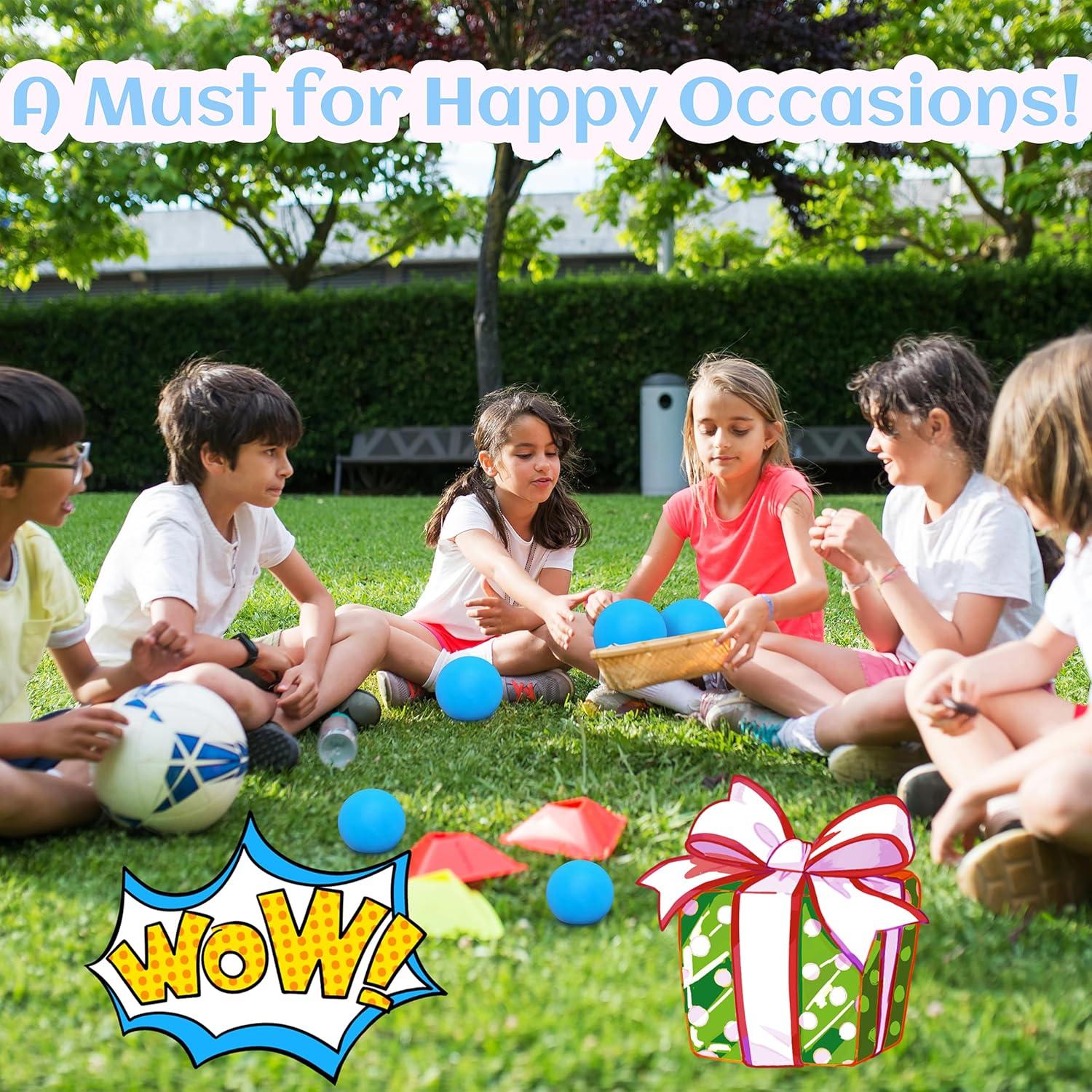 Pelotas de Estrés Jumbo Cambiantes de Color JIAHO 10.16 cm