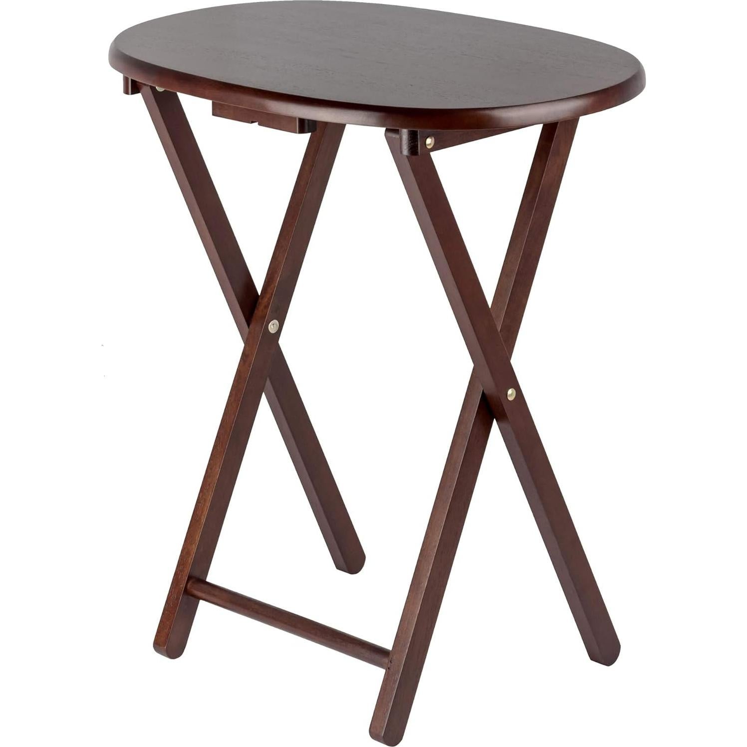 Conjunto de Mesas de Aperitivos Winsome Nathan 5 Piezas Cappuccino