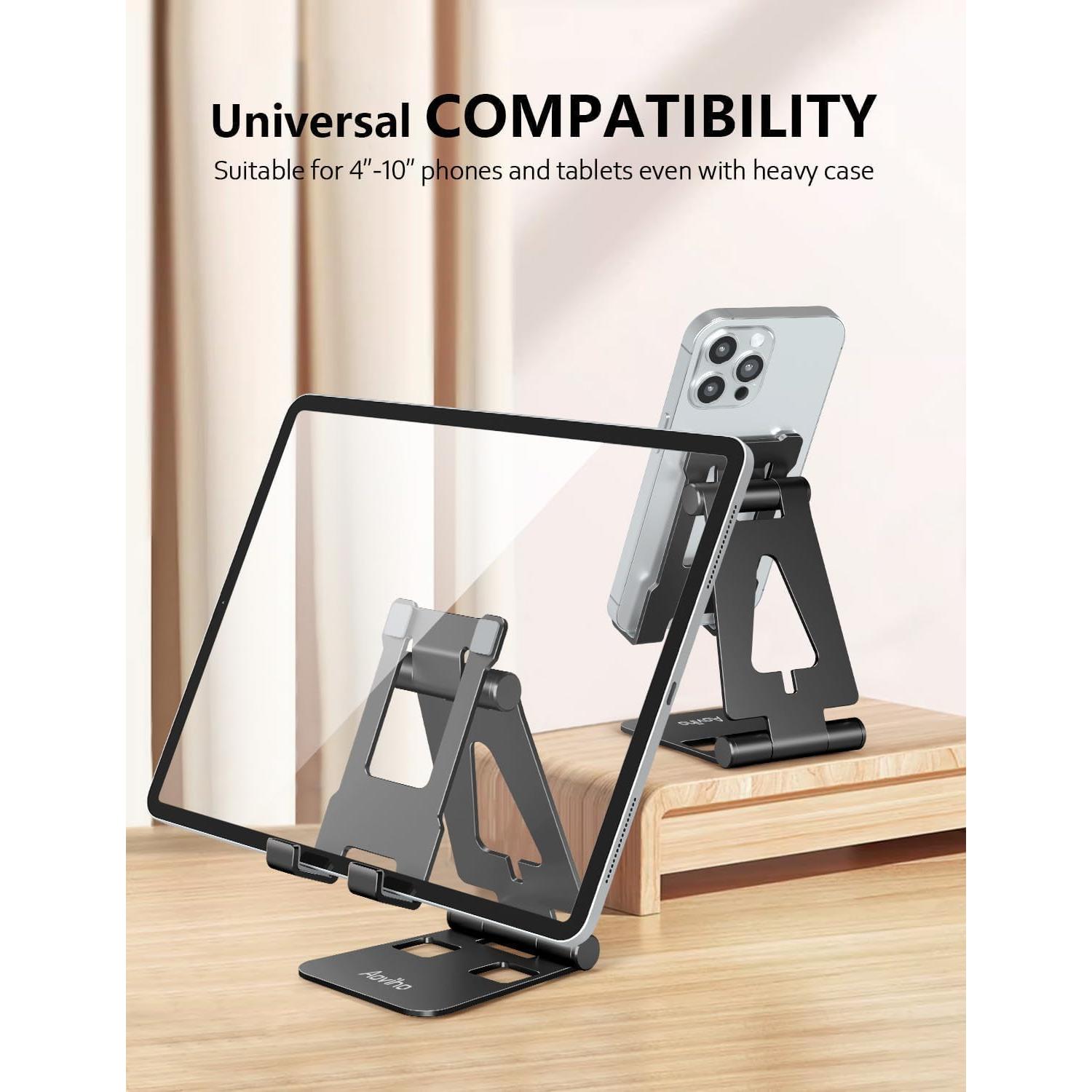 Soporte Ajustable para Teléfono Móvil Aoviho H6 Negro