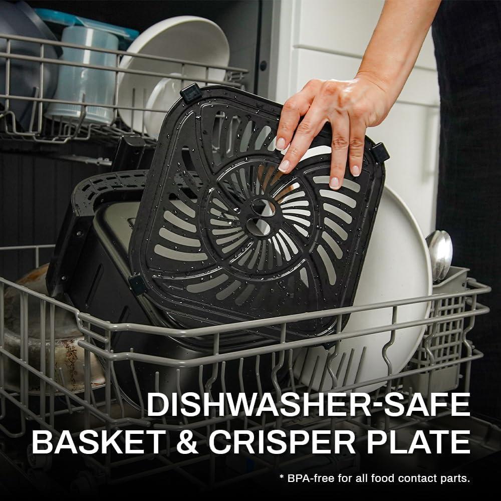 Freidora de Aire RAMJOY RAF-650 6.8L 10-en-1 Acero Inoxidable