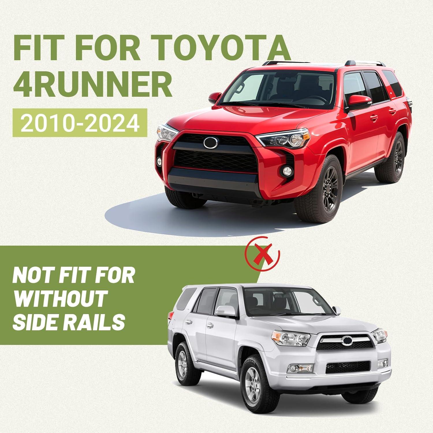 Barras Transversales de Techo TRAVLETIC para Toyota 4RUNNER 2010-2024