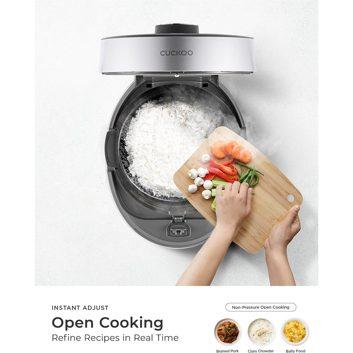 Olla de Arroz a Presión Cuckoo CRP-ST0609FG 6 Tazas Gris