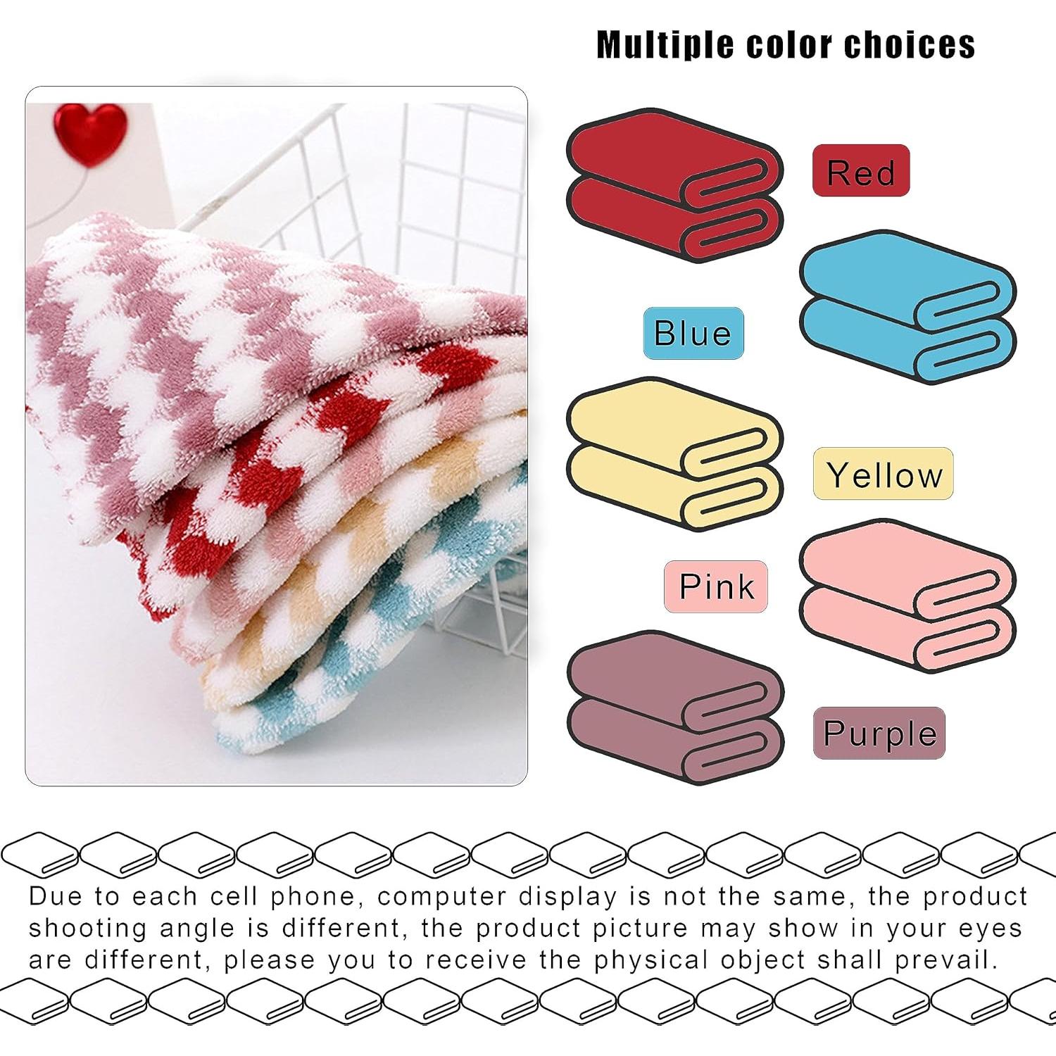 Paquete de 10 paños de microfibra BEWDIO 30x30cm absorbentes